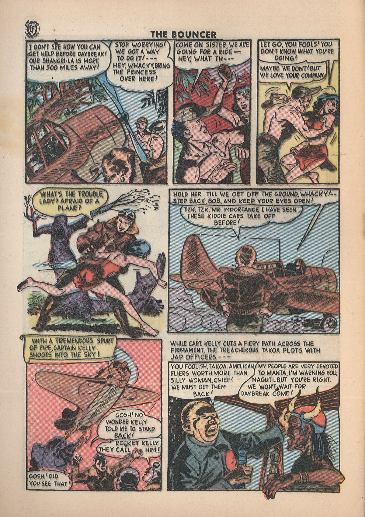 Read online The Bouncer (1944) comic -  Issue #13 - 28