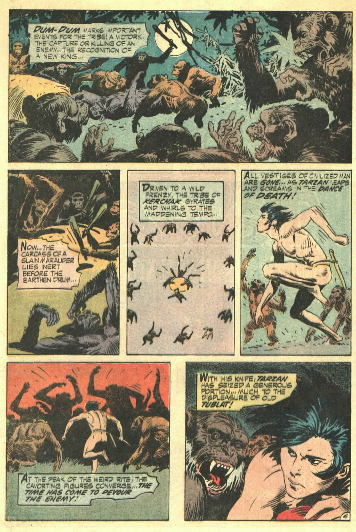 Read online Tarzan (1972) comic -  Issue #208 - 5