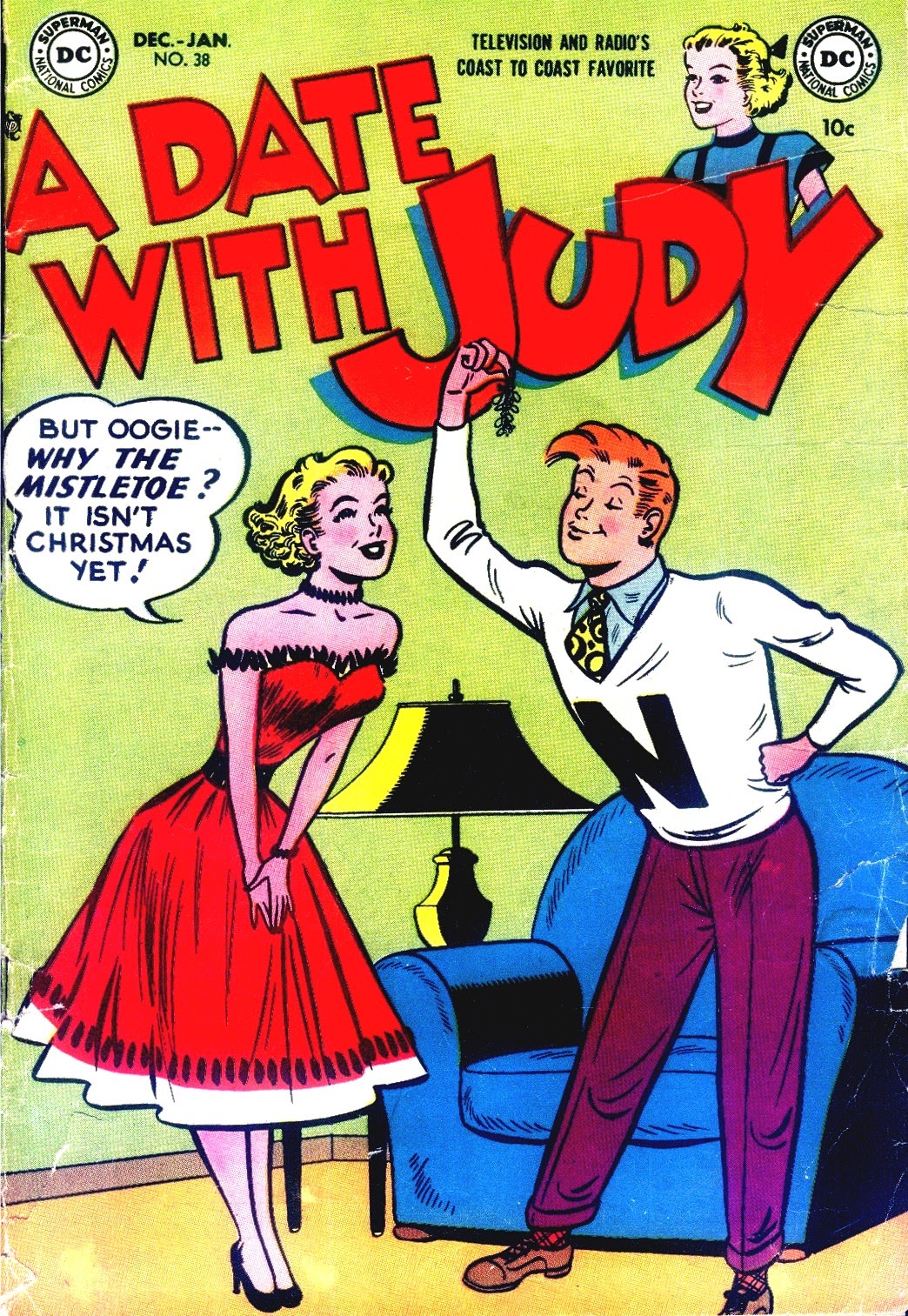 Read online A Date with Judy comic -  Issue #38 - 1