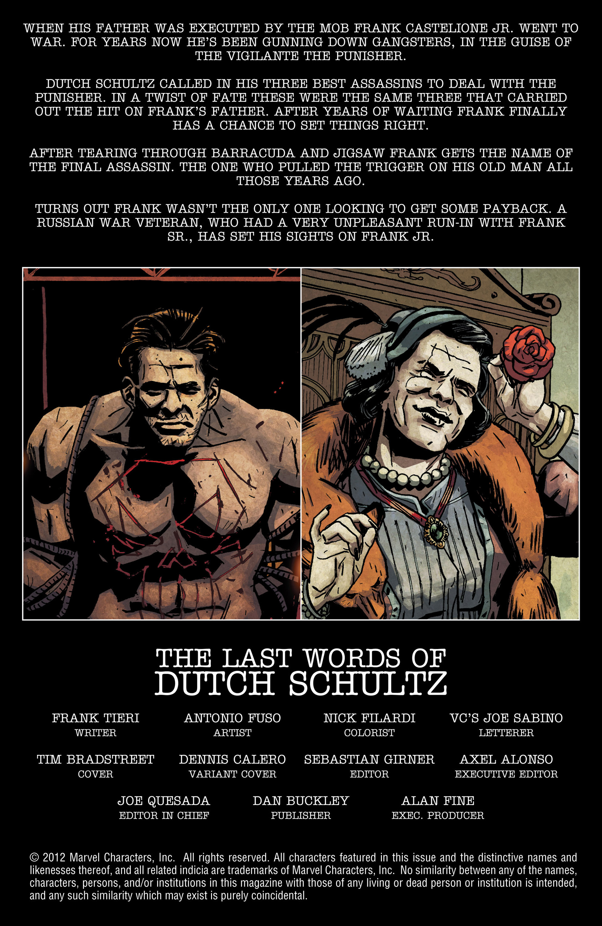 Read online Punisher Noir comic -  Issue #4 - 2