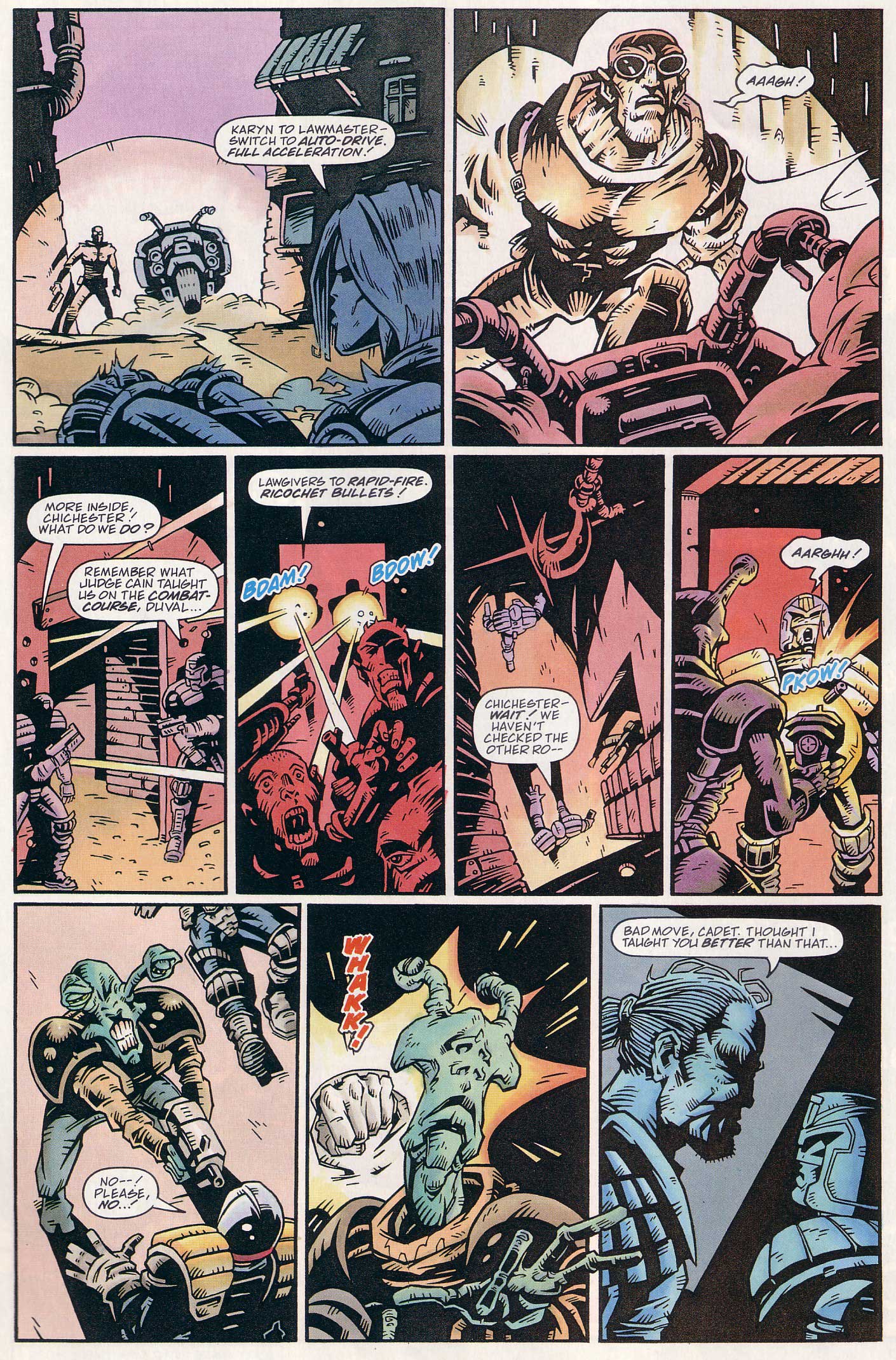 Read online Judge Dredd Lawman of the Future comic -  Issue #20 - 11