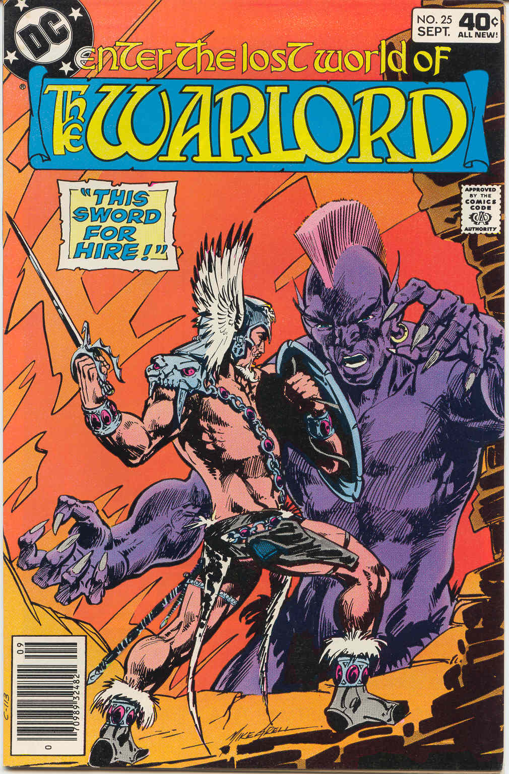 Read online Warlord (1976) comic -  Issue #25 - 1