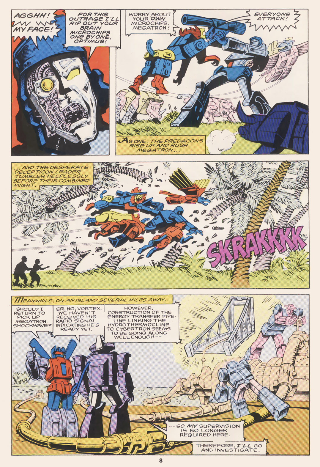 Read online The Transformers (UK) comic -  Issue #108 - 8