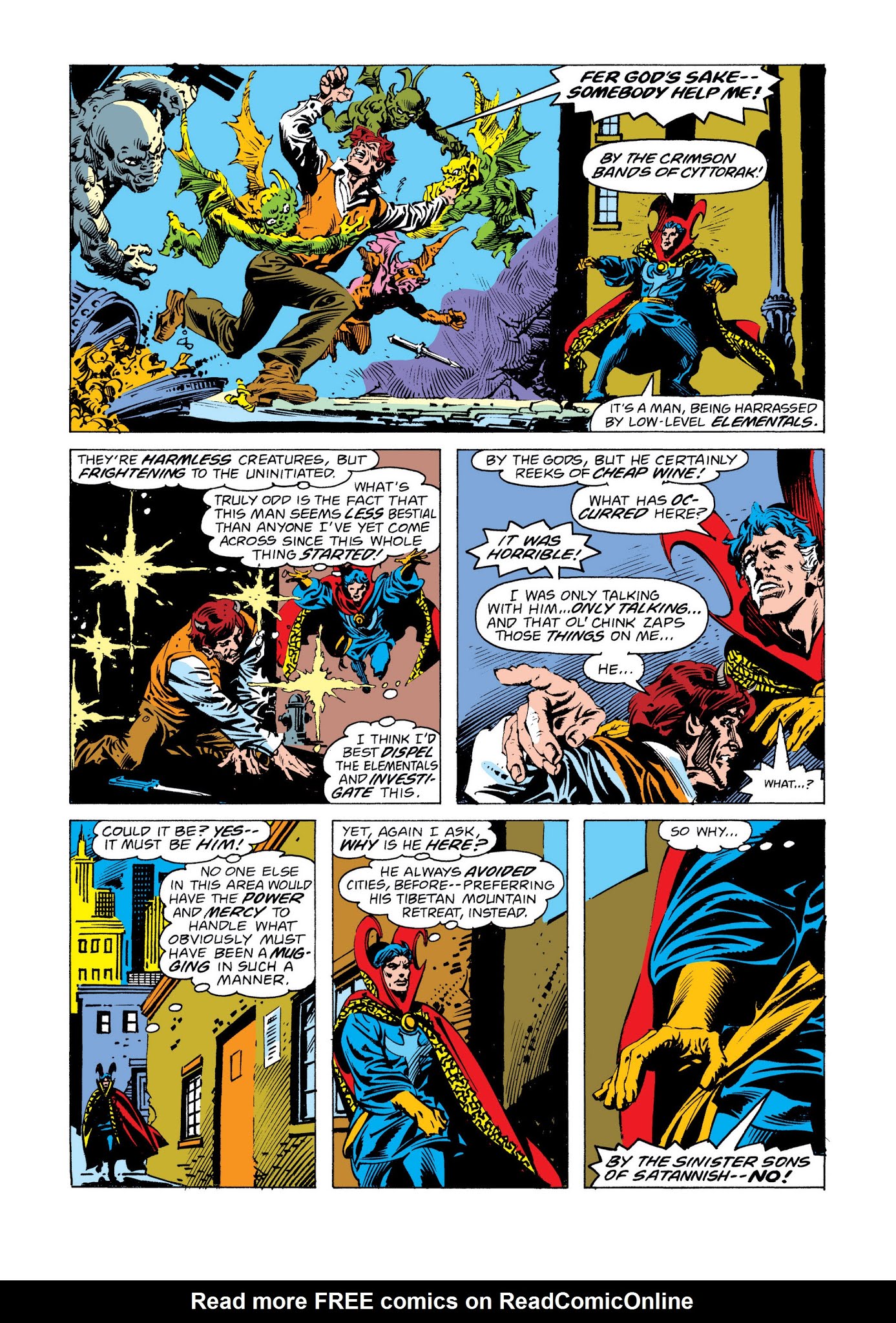 Read online Marvel Masterworks: Doctor Strange comic -  Issue # TPB 7 (Part 1) - 69