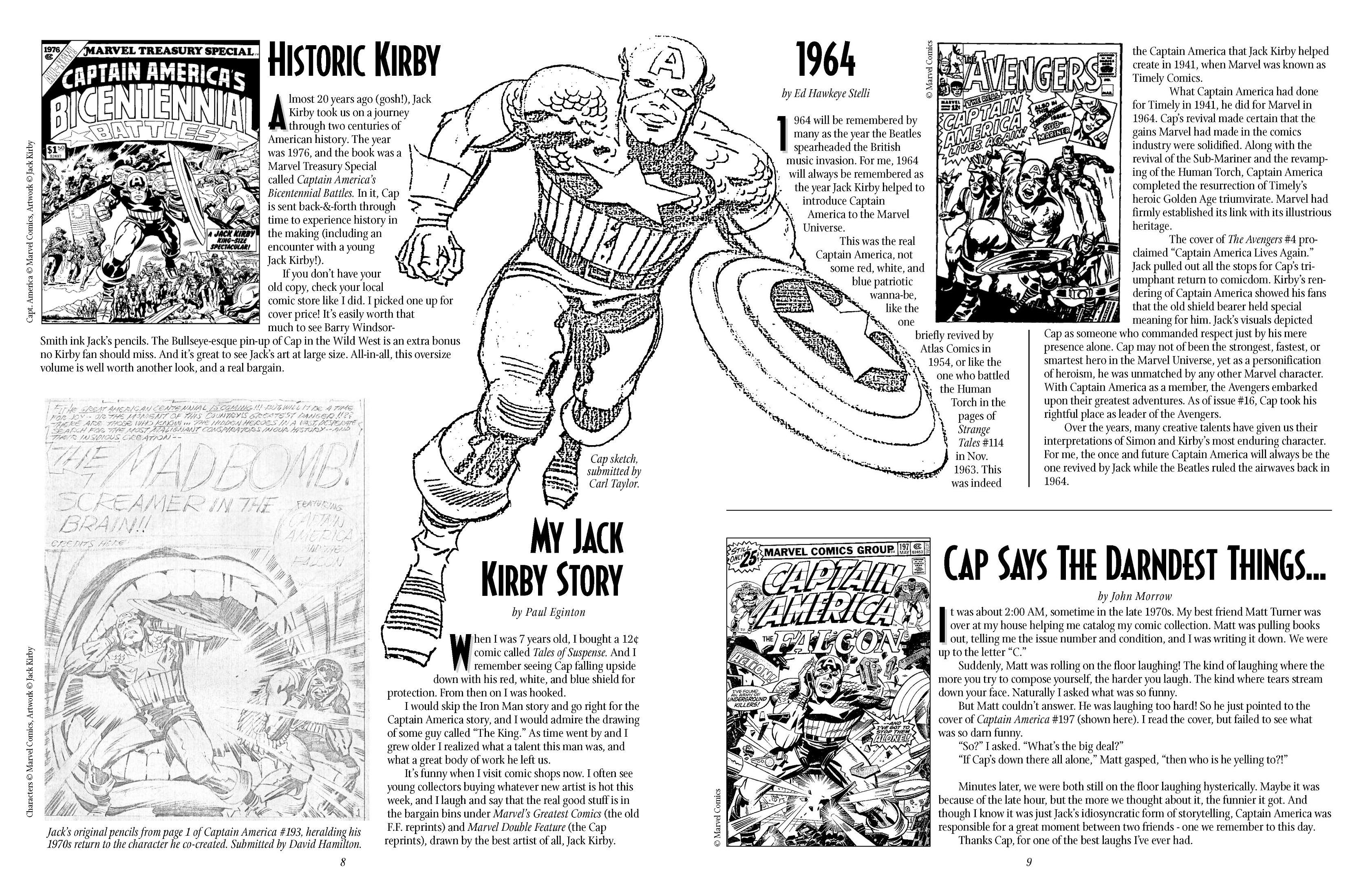 Read online The Jack Kirby Collector comic -  Issue #3 - 8