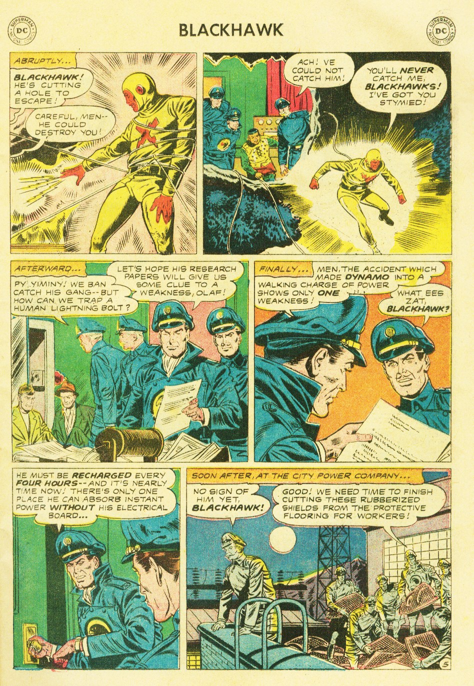 Read online Blackhawk (1957) comic -  Issue #133 - 7
