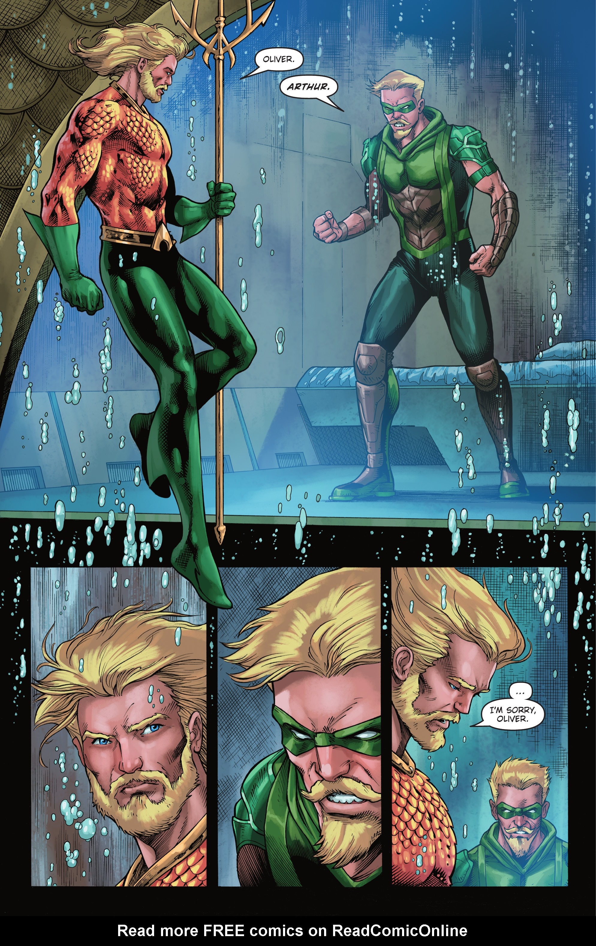 Read online Aquaman/Green Arrow - Deep Target comic -  Issue #7 - 4