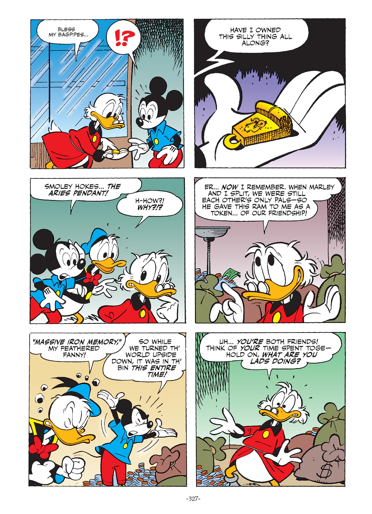 Read online Mickey and Donald: The Search For the Zodiac Stone comic -  Issue # TPB - 326