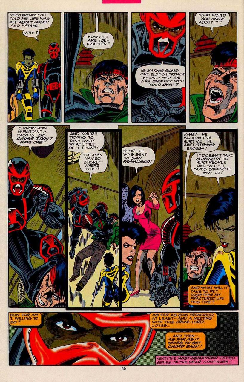 Read online Night Thrasher: Four Control comic -  Issue #1 - 23