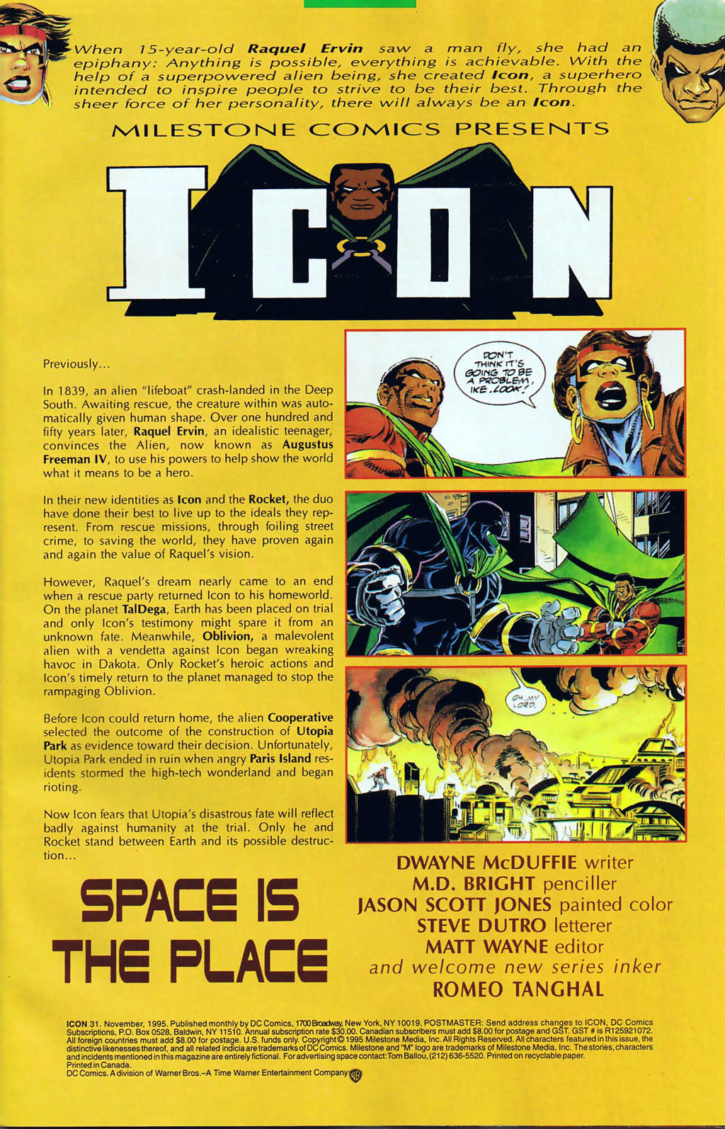 Read online Icon comic -  Issue #31 - 2