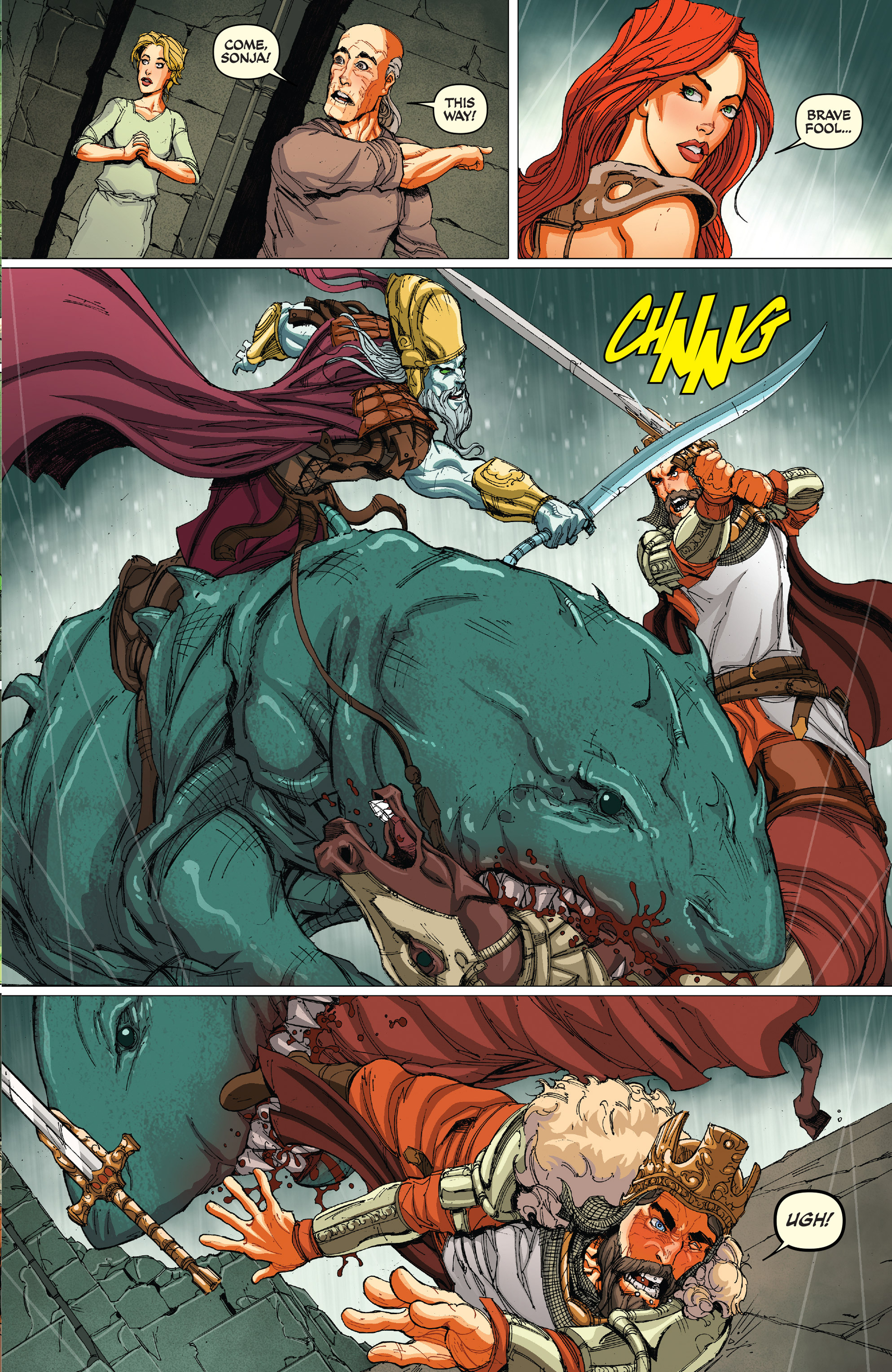 Read online Red Sonja: Atlantis Rises comic -  Issue #2 - 17