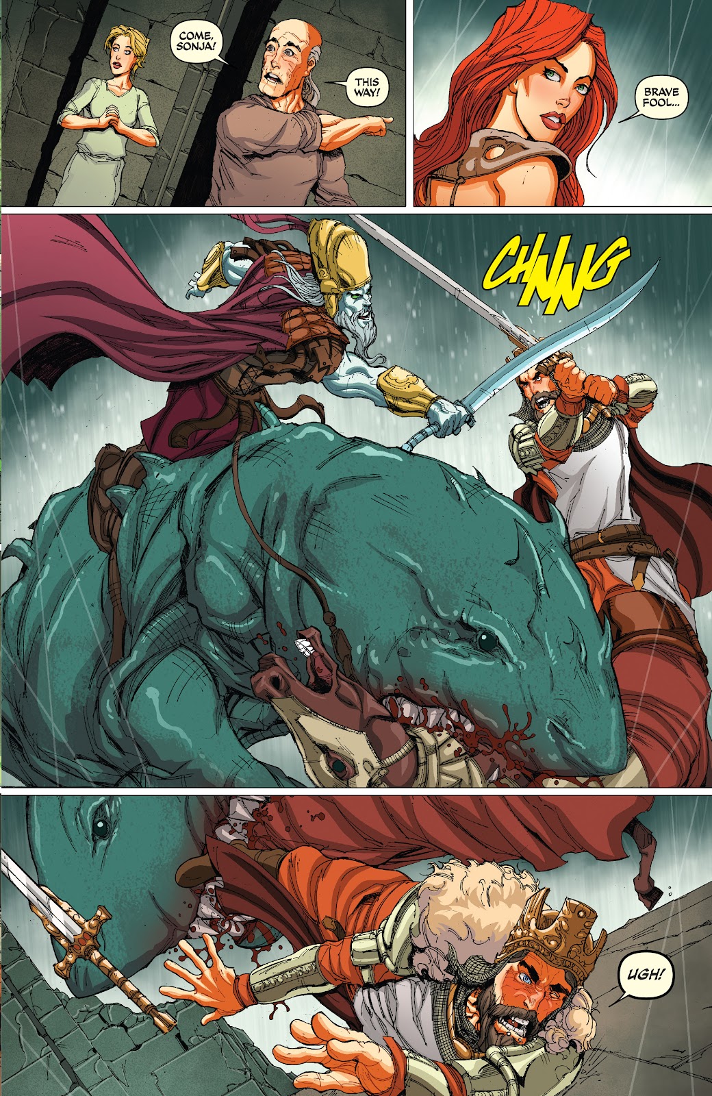 Red Sonja: Atlantis Rises issue 2 - Page 17