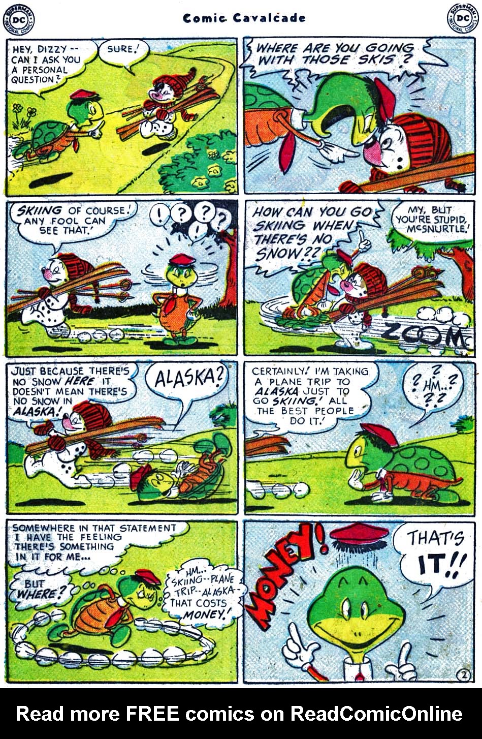 Read online Comic Cavalcade comic -  Issue #47 - 42