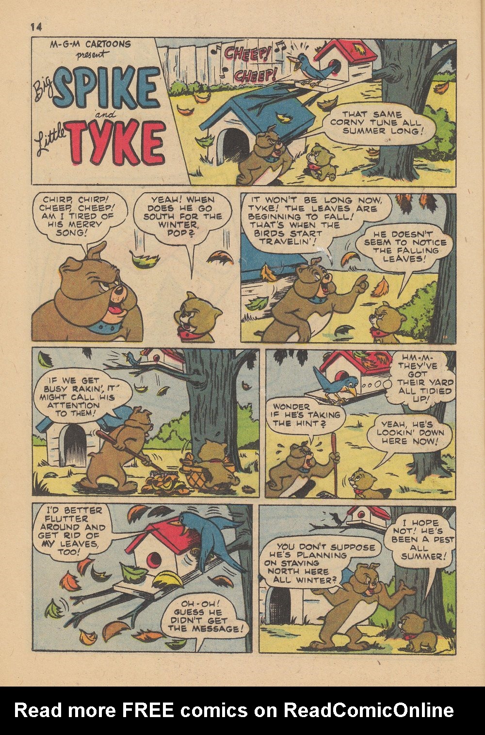 Read online M.G.M.'s Tom and Jerry's Winter Fun comic -  Issue #4 - 17