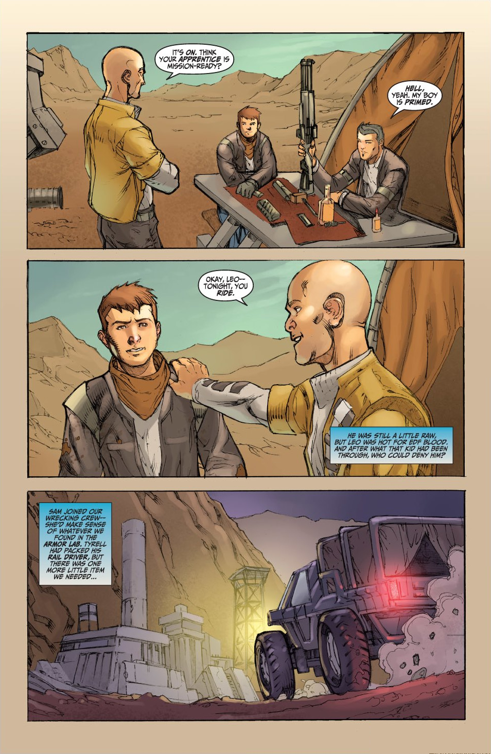 Read online Red Faction: Guerrilla Book #1 ''A Fire On Mars'' comic -  Issue #1 ''A Fire On Mars'' Full - 15
