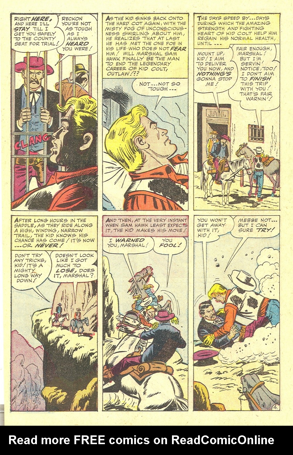 Read online Kid Colt Outlaw comic -  Issue #111 - 6