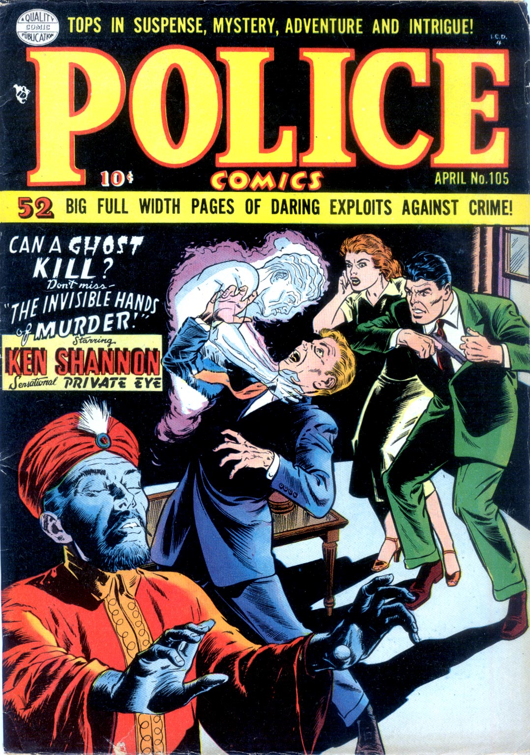 Read online Police Comics comic -  Issue #105 - 1
