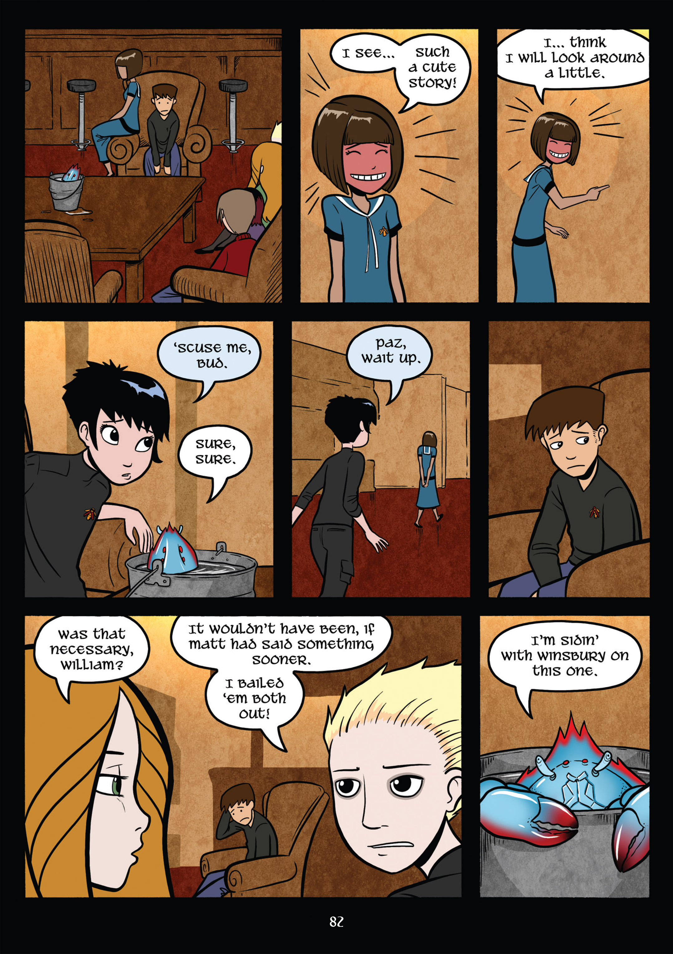 Read online Gunnerkrigg Court comic -  Issue # TPB 4 (Part 1) - 82