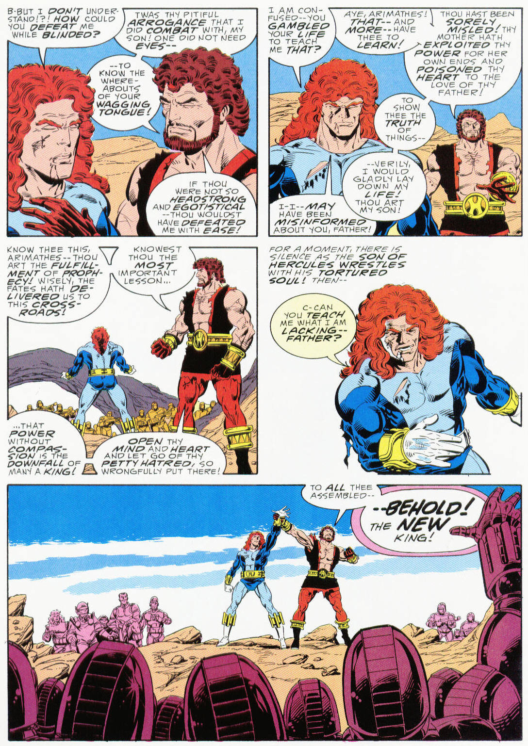 Marvel Graphic Novel issue 37 - Hercules Prince of Power - Full Circle - Page 76