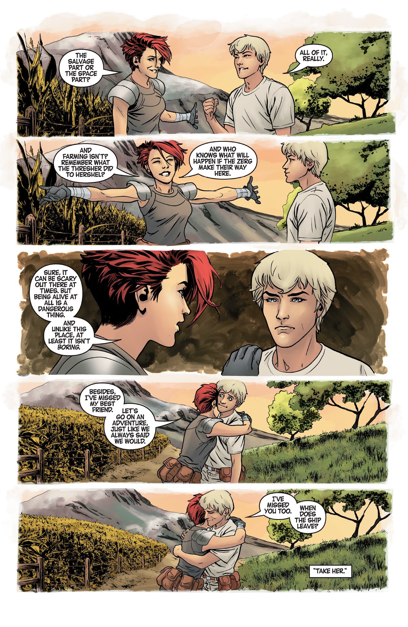 Read online StarCraft: Scavengers comic -  Issue #4 - 20
