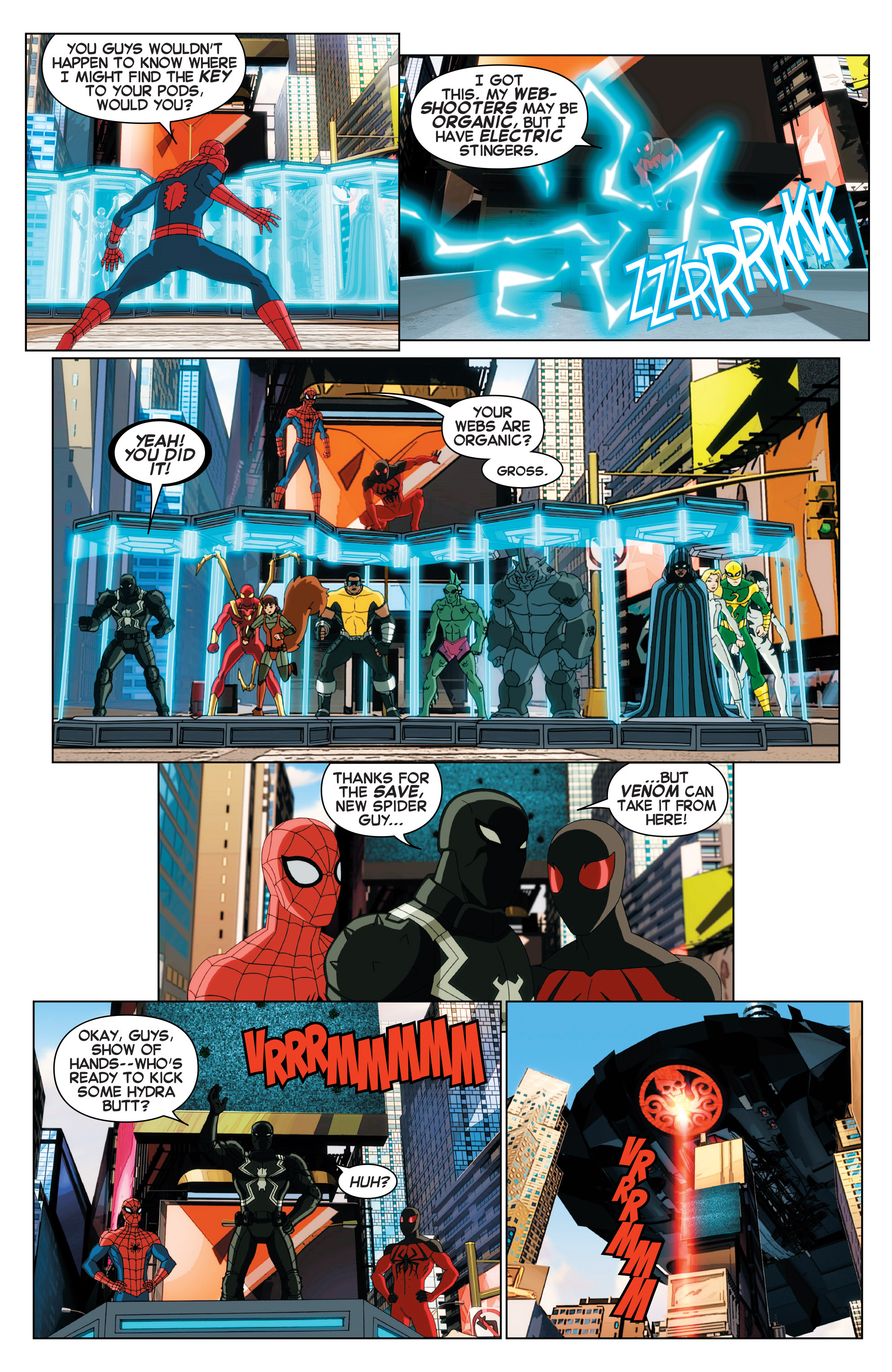 Read online Marvel Universe Ultimate Spider-Man Vs. The Sinister Six comic -  Issue #2 - 12