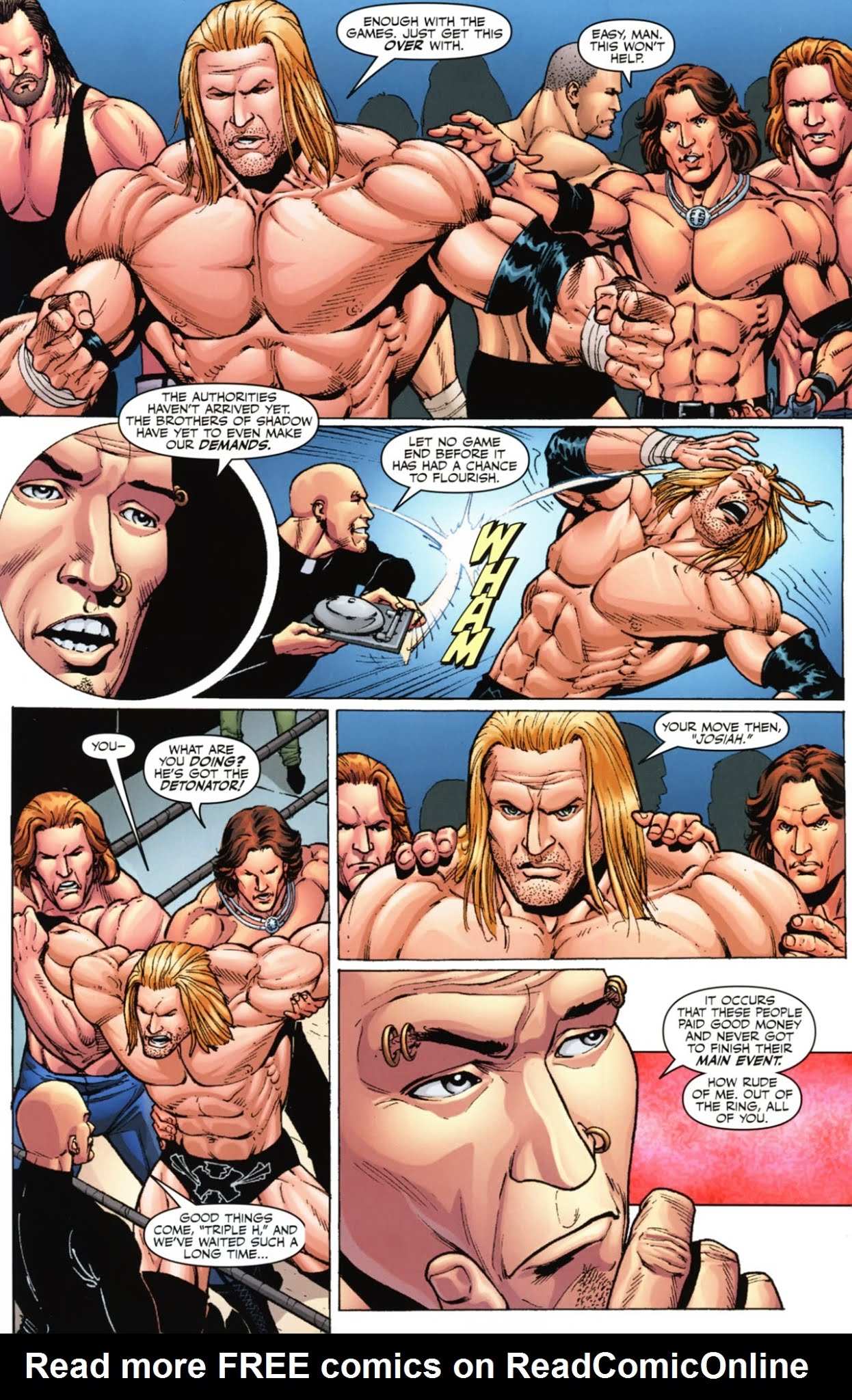 Read online WWE Heroes comic -  Issue #2 - 20