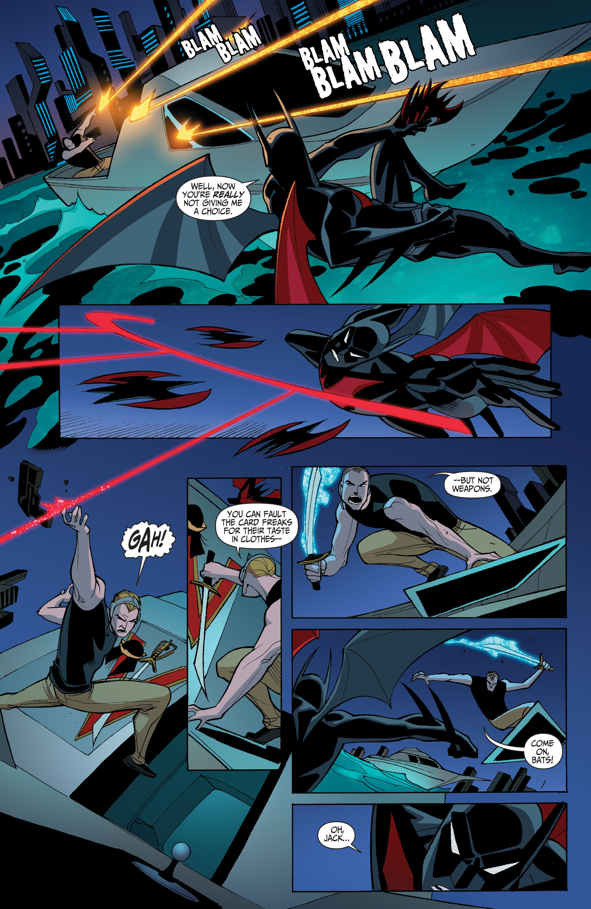 Read online Batman Beyond 2.0 comic -  Issue # _TPB 3 (Part 2) - 9