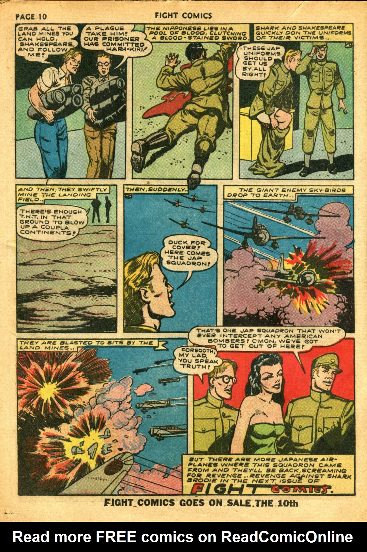 Read online Fight Comics comic -  Issue #22 - 12