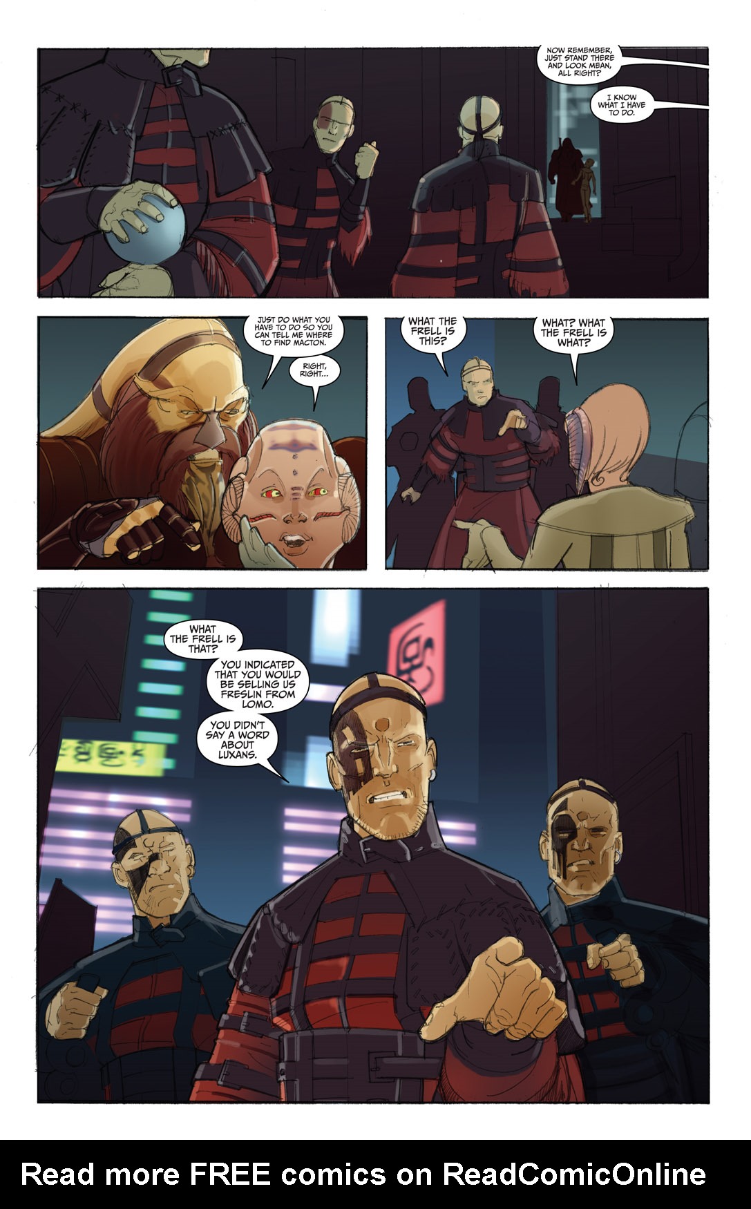 Read online Farscape: D'Argo's Quest comic -  Issue #1 - 23