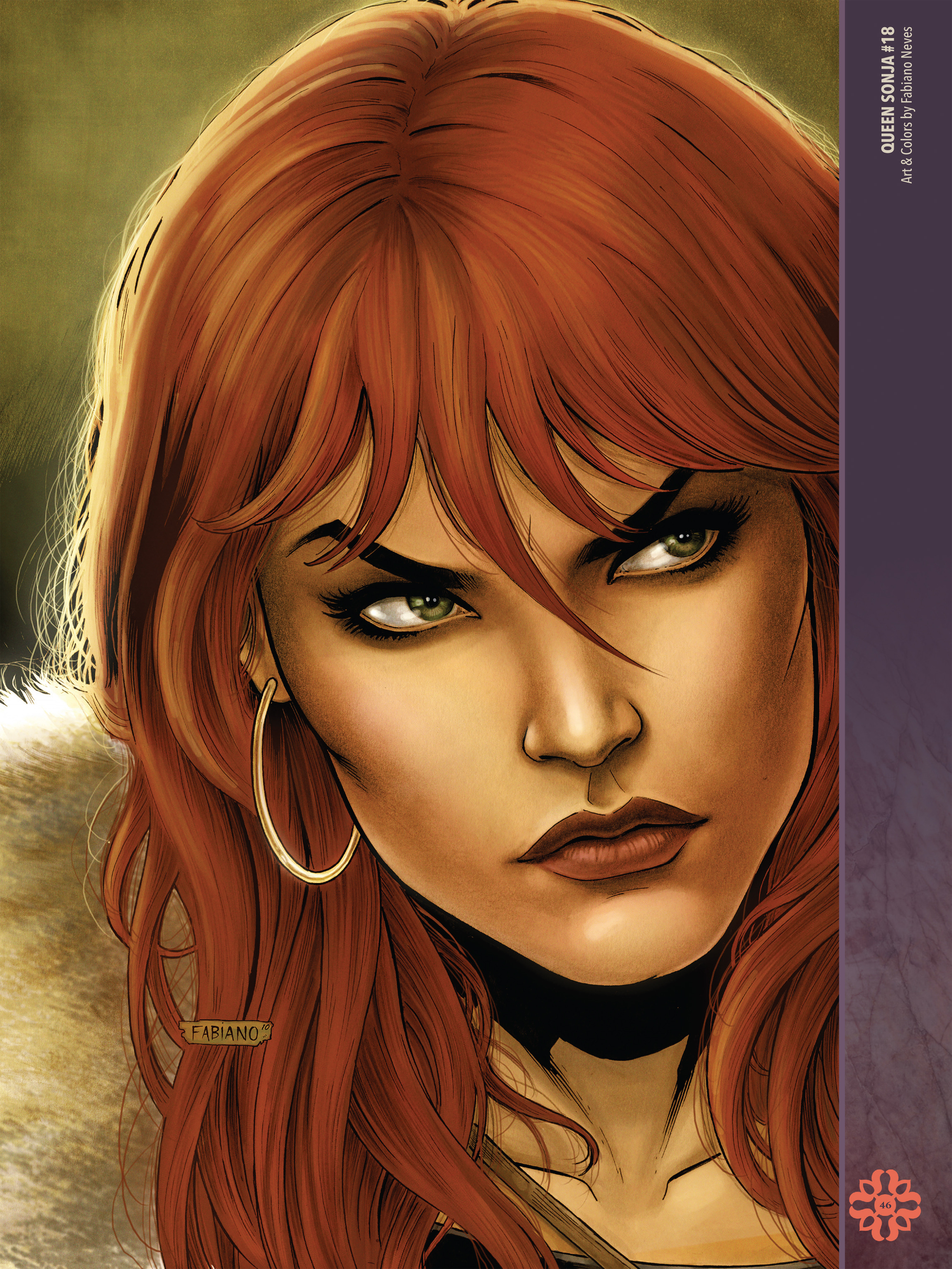 Read online The Art of Red Sonja comic -  Issue # TPB 2 (Part 1) - 46