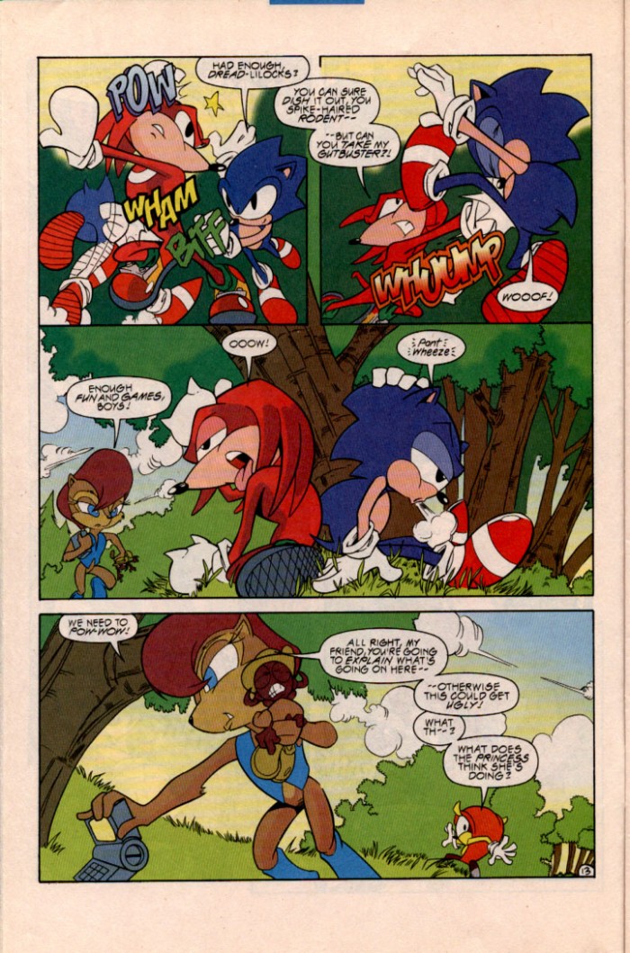 Read online Sonic vs. Knuckles comic -  Issue # Full - 15
