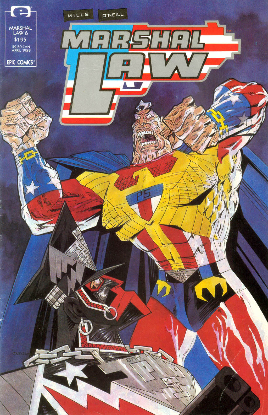 Read online Marshal Law (1987) comic -  Issue #6 - 1