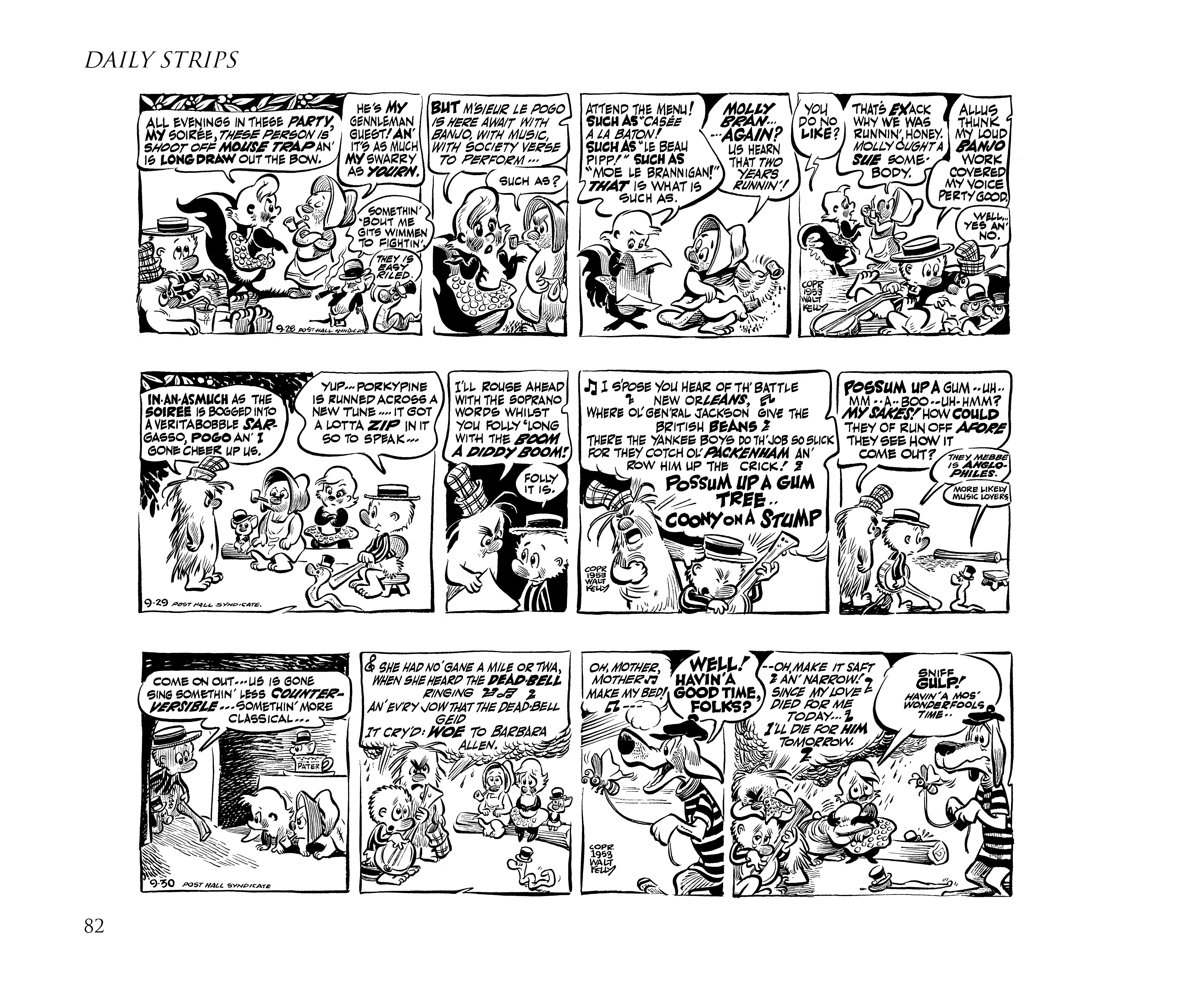 Read online Pogo by Walt Kelly: The Complete Syndicated Comic Strips comic -  Issue # TPB 3 (Part 1) - 94