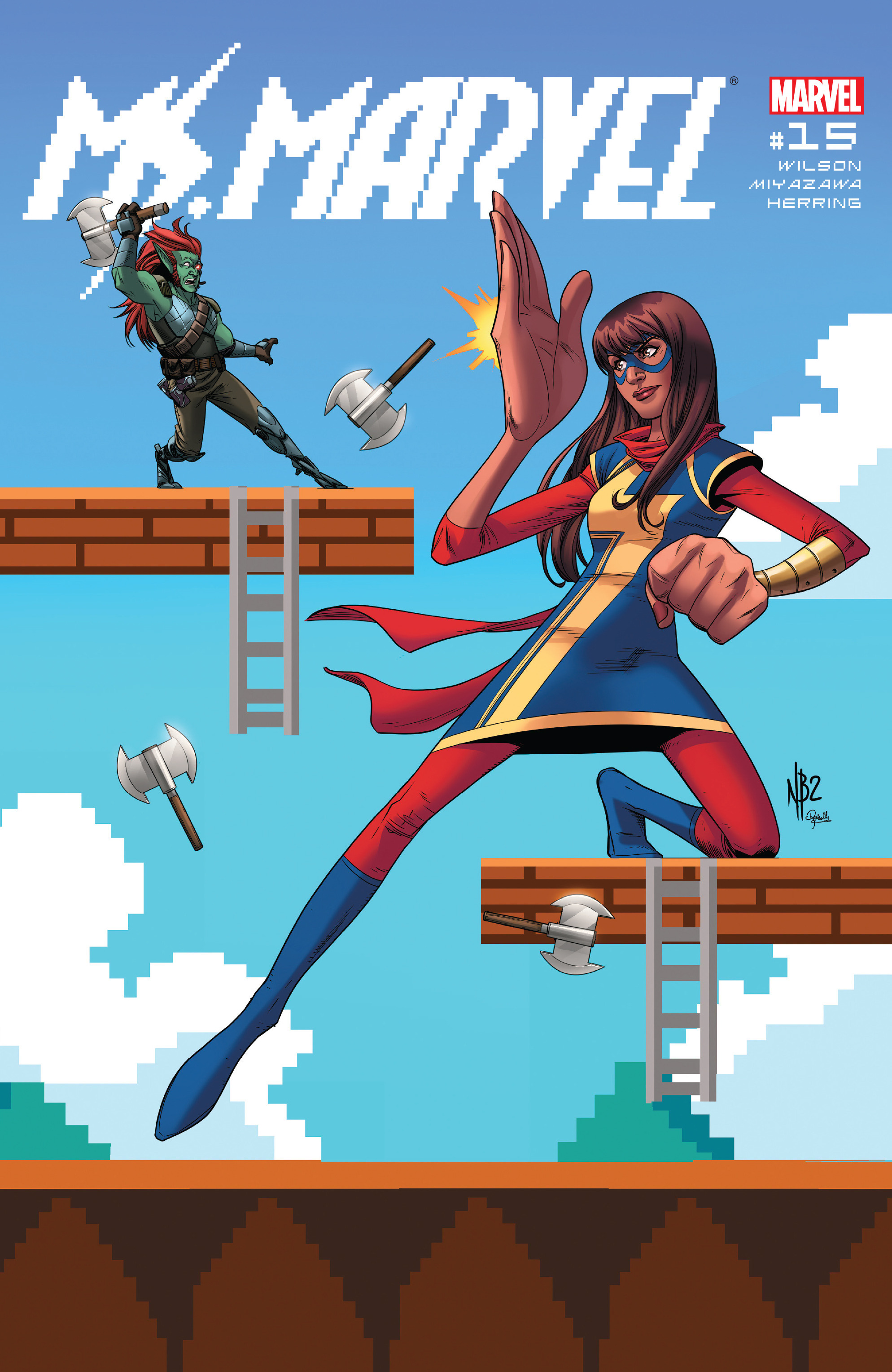 Read online Ms. Marvel (2016) comic -  Issue #15 - 1