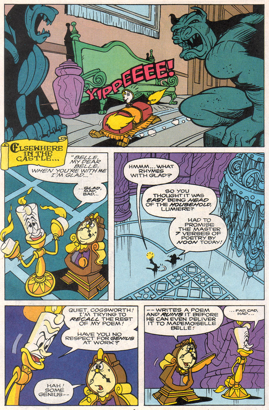 Read online Disney's Beauty and the Beast comic -  Issue #6 - 5