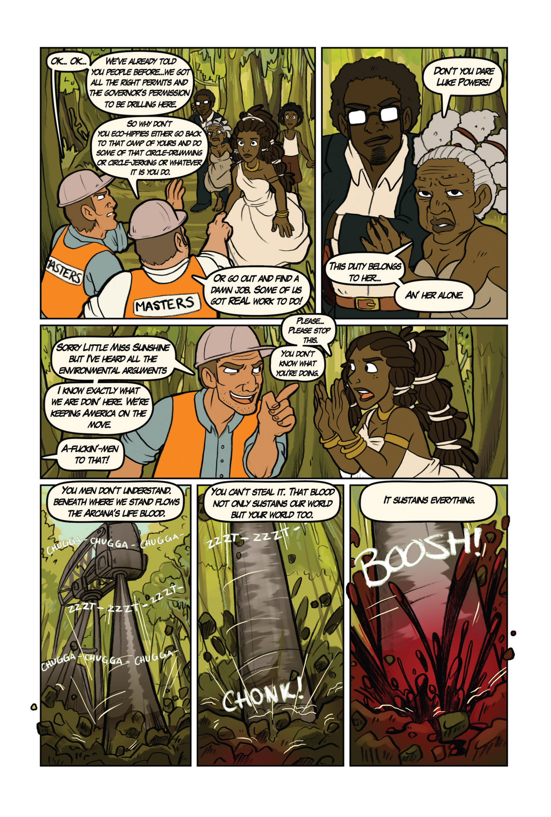 Read online Bayou Arcana comic -  Issue # TPB - 113