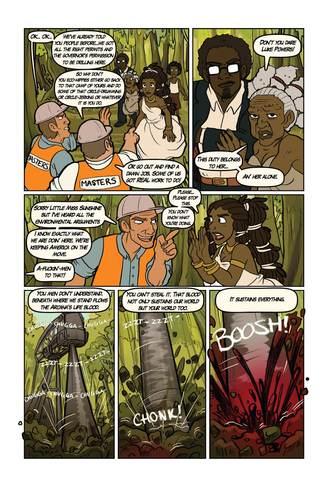 Bayou Arcana issue TPB - Page 113
