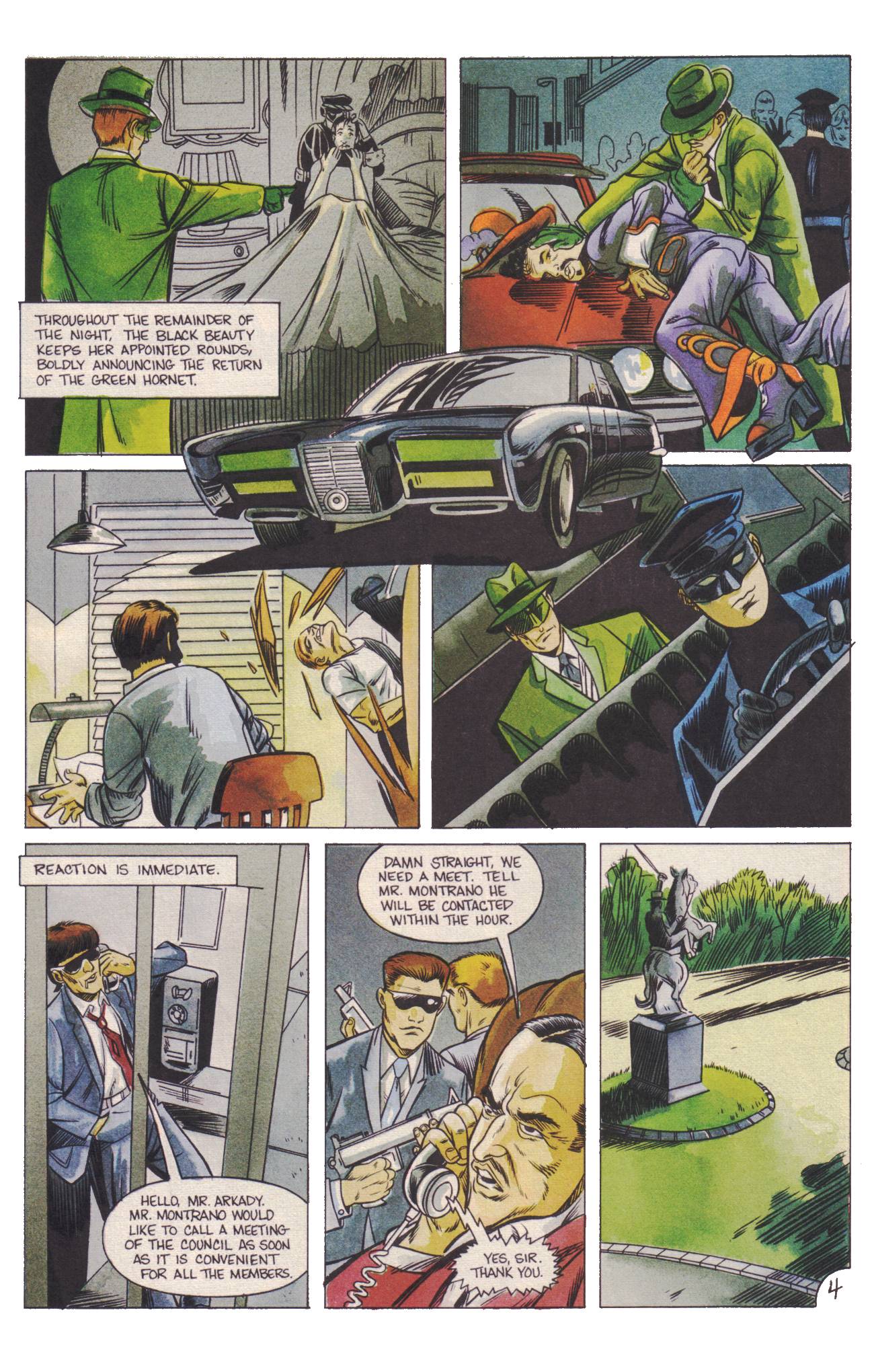 Read online The Green Hornet (1989) comic -  Issue #3 - 5