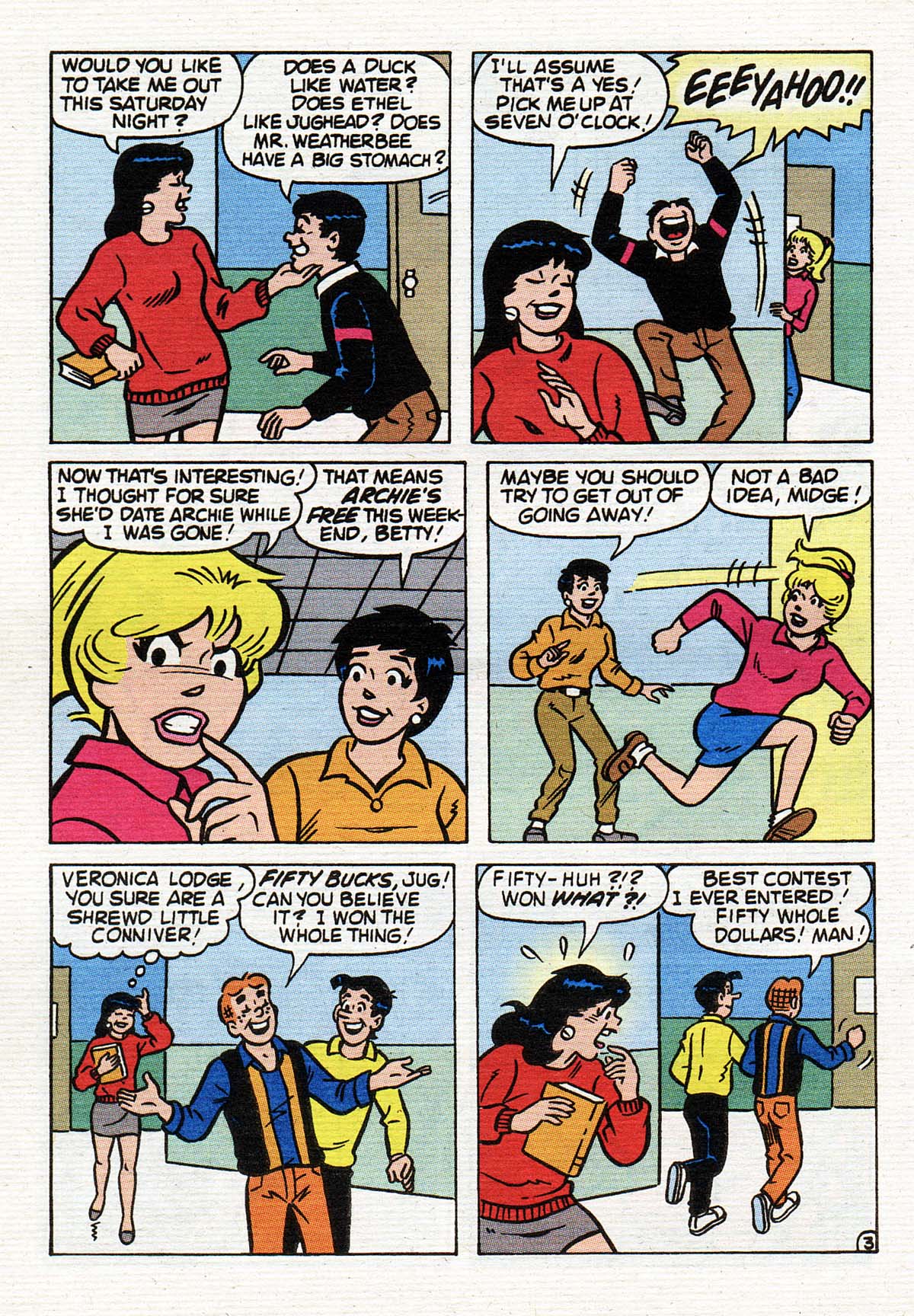 Read online Betty and Veronica Digest Magazine comic -  Issue #127 - 30