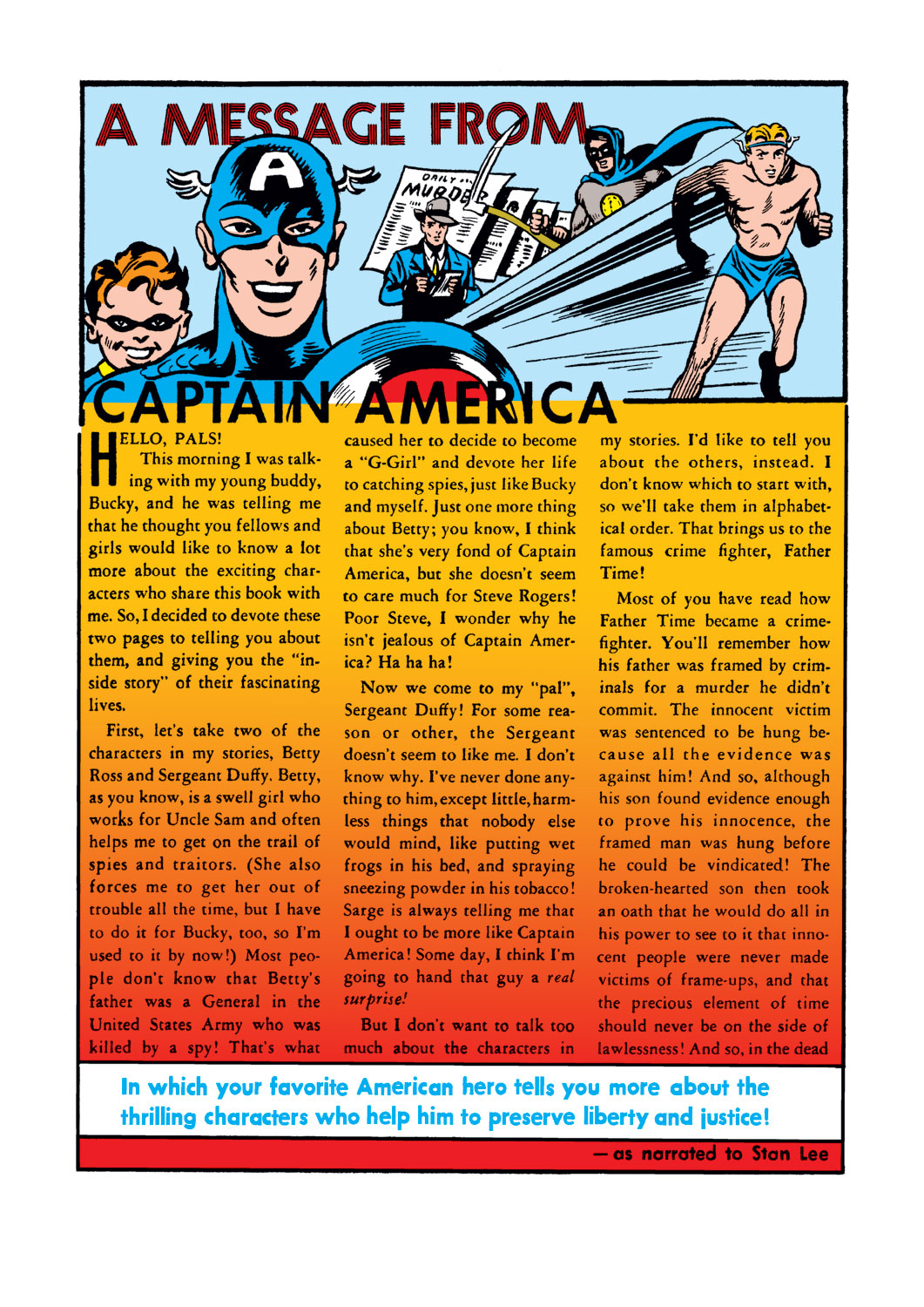 Read online Captain America Comics comic -  Issue #7 - 33