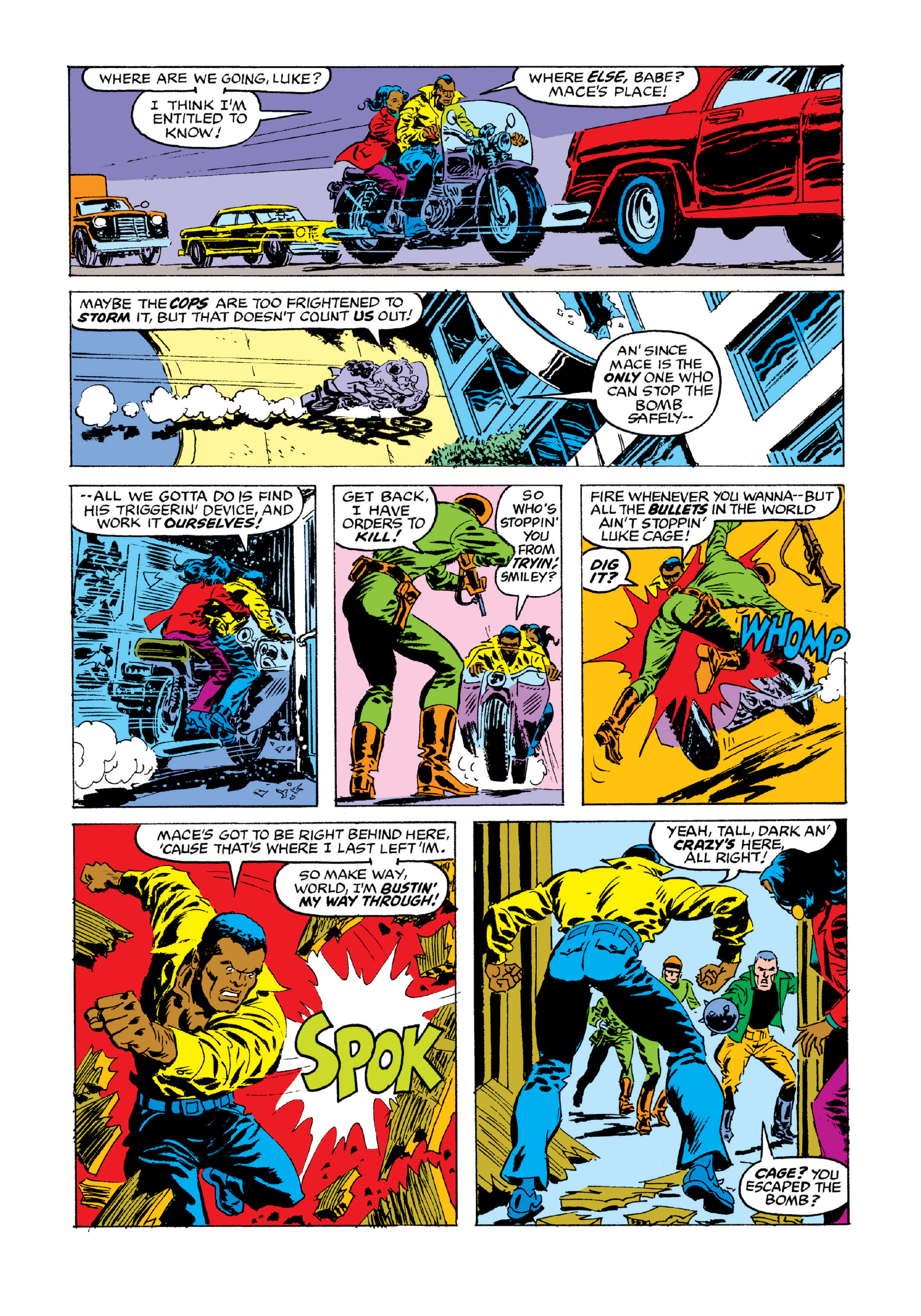 Read online Marvel Masterworks: Luke Cage, Power Man comic -  Issue # TPB 3 (Part 3) - 74