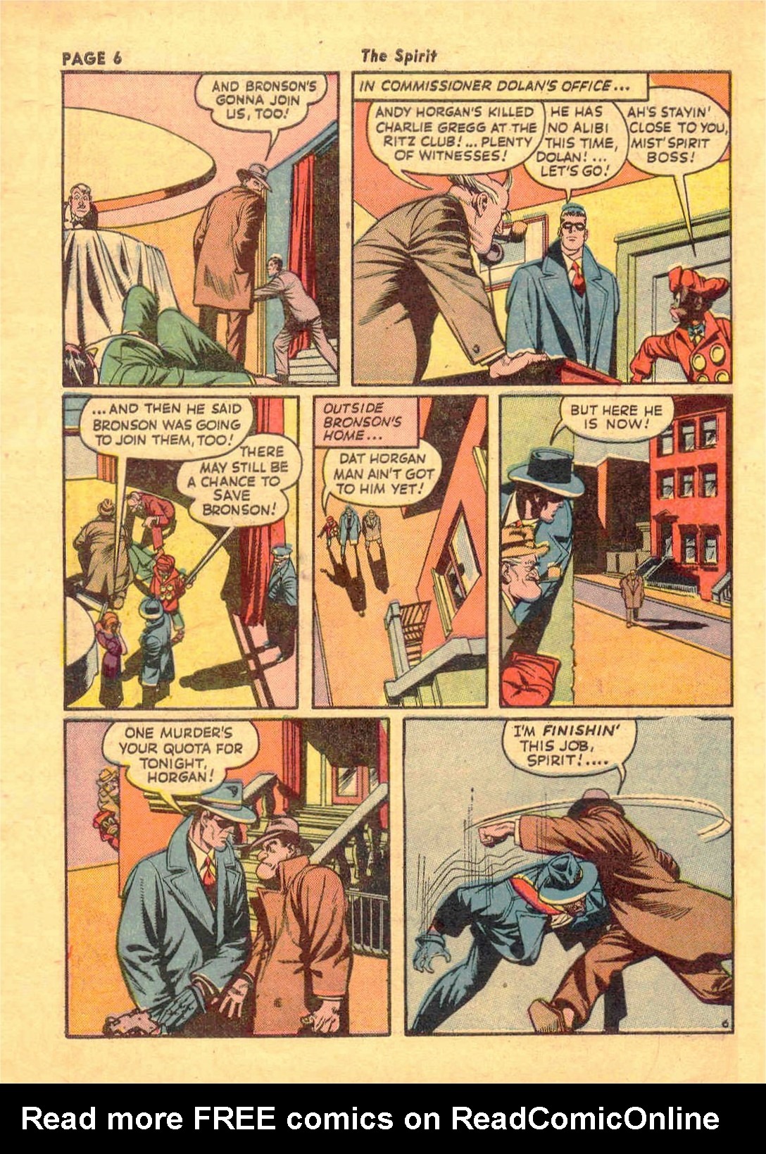 Read online The Spirit (1944) comic -  Issue #3 - 8