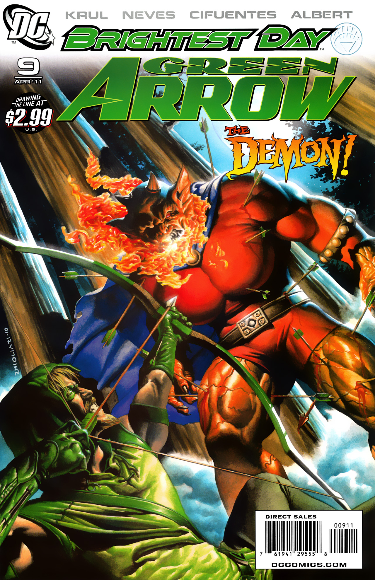 Read online Green Arrow [II] comic -  Issue #9 - 1