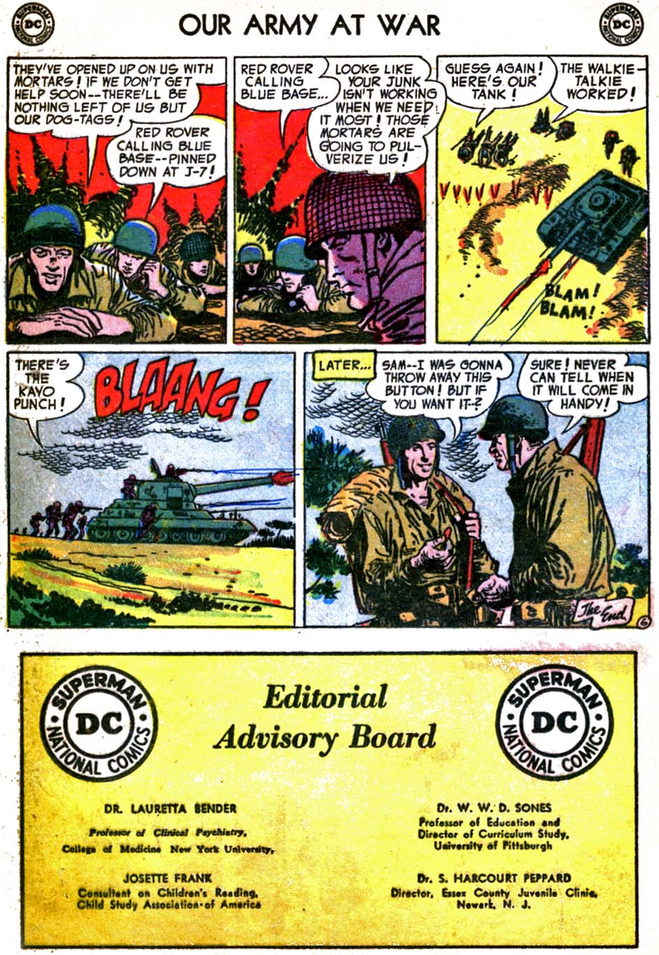 Read online Our Army at War (1952) comic -  Issue #25 - 16