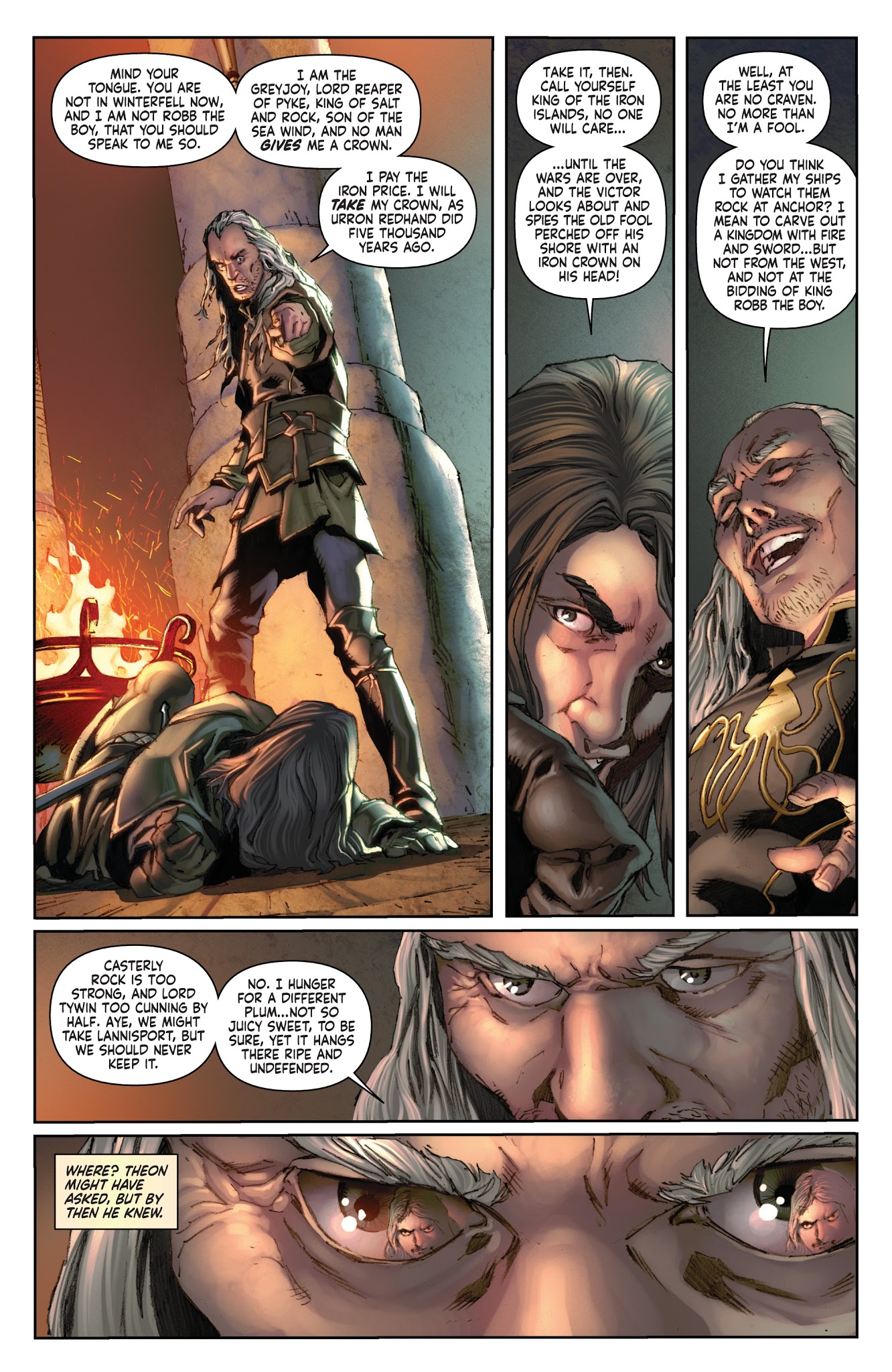 Read online A Clash of Kings comic -  Issue #6 - 24