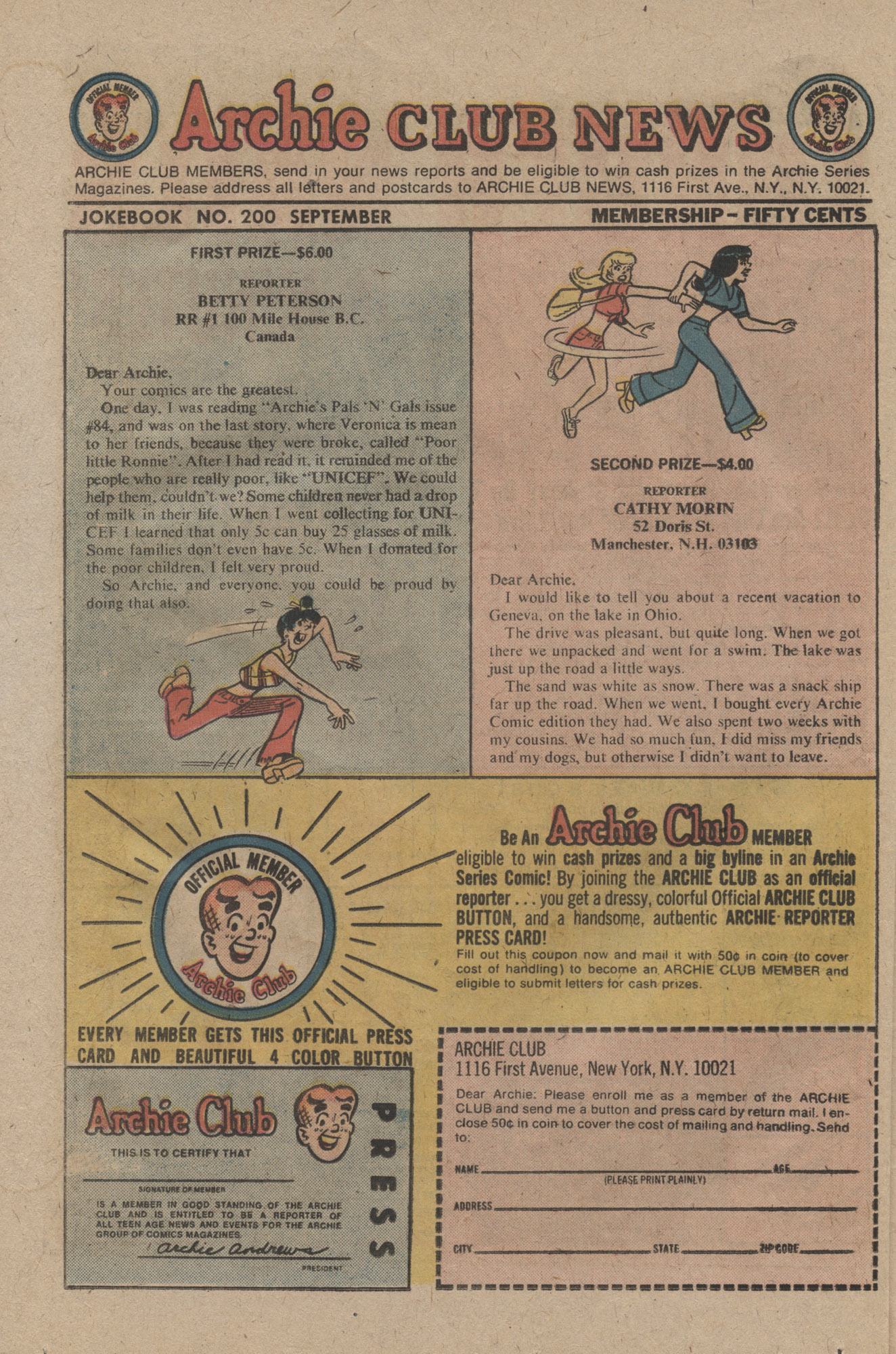 Read online Archie's Joke Book Magazine comic -  Issue #200 - 25