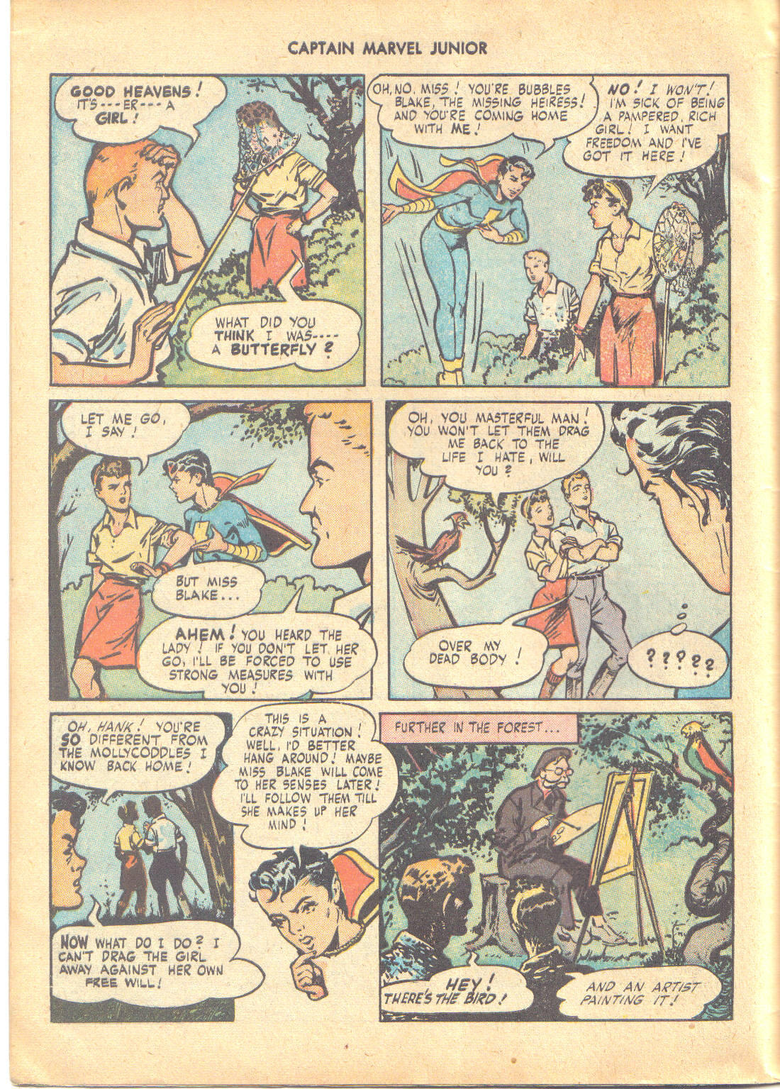 Read online Captain Marvel, Jr. comic -  Issue #48 - 8