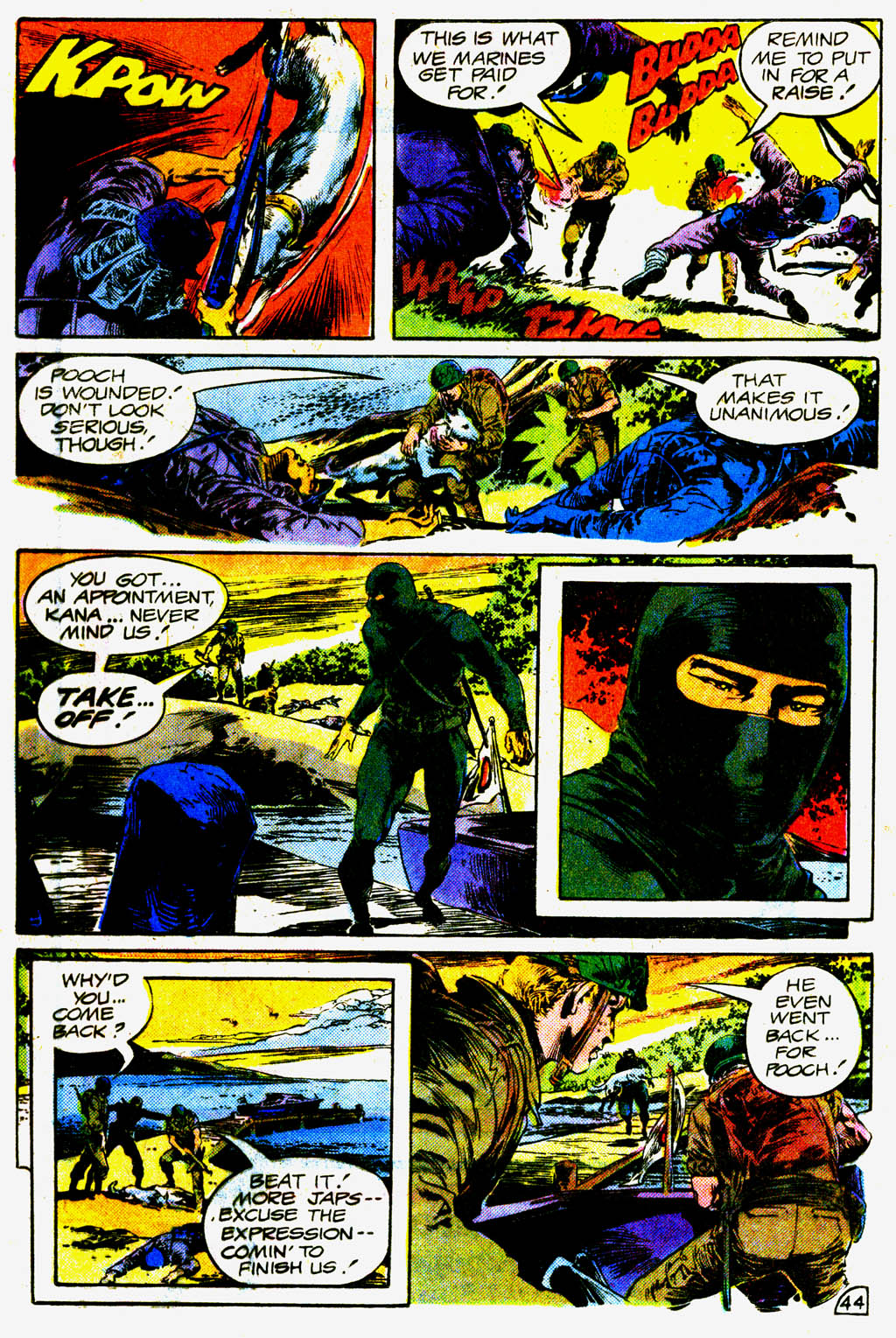 Read online G.I. Combat (1952) comic -  Issue #246 - 49