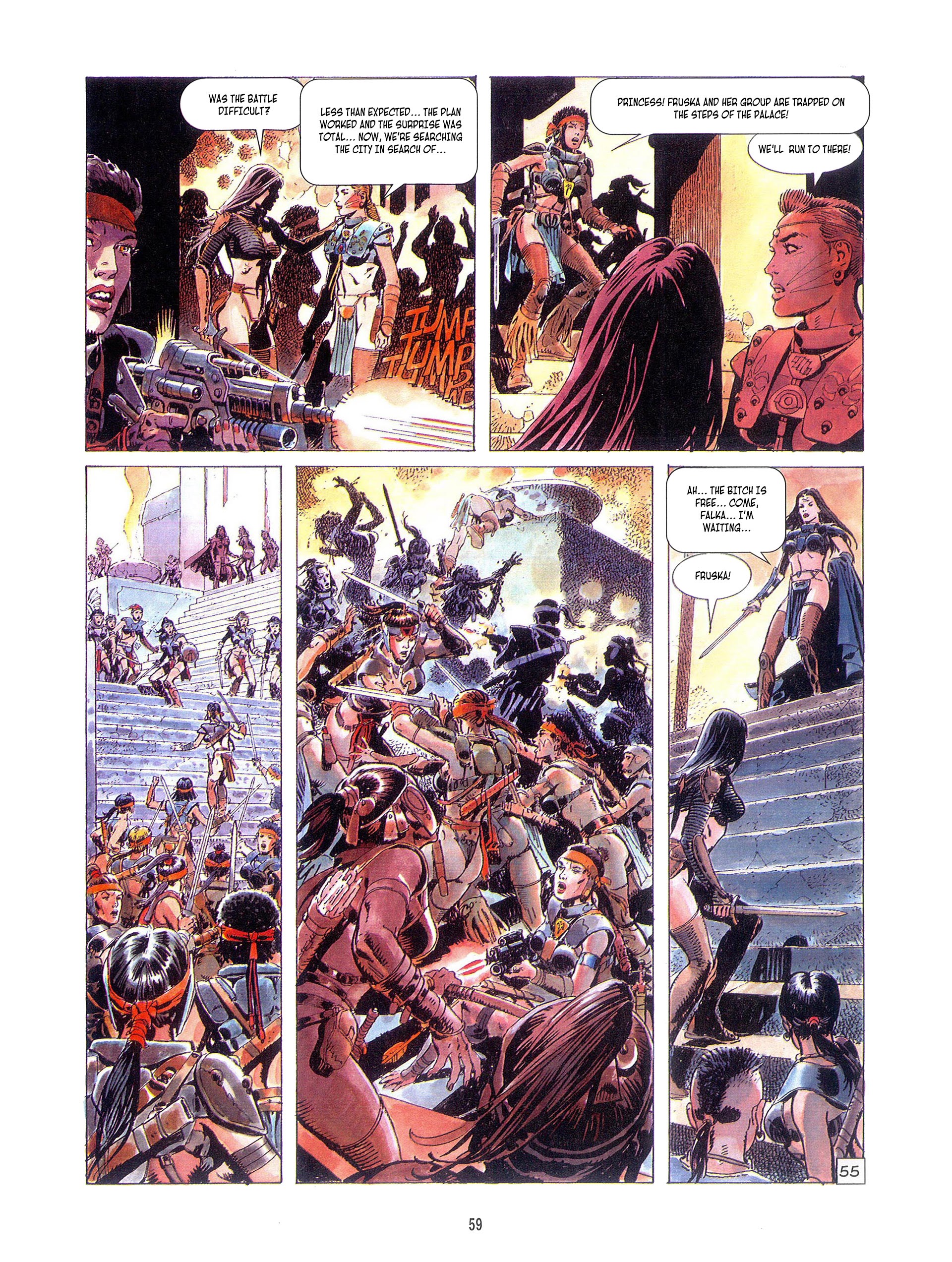 Read online Falka comic -  Issue #5 - 57