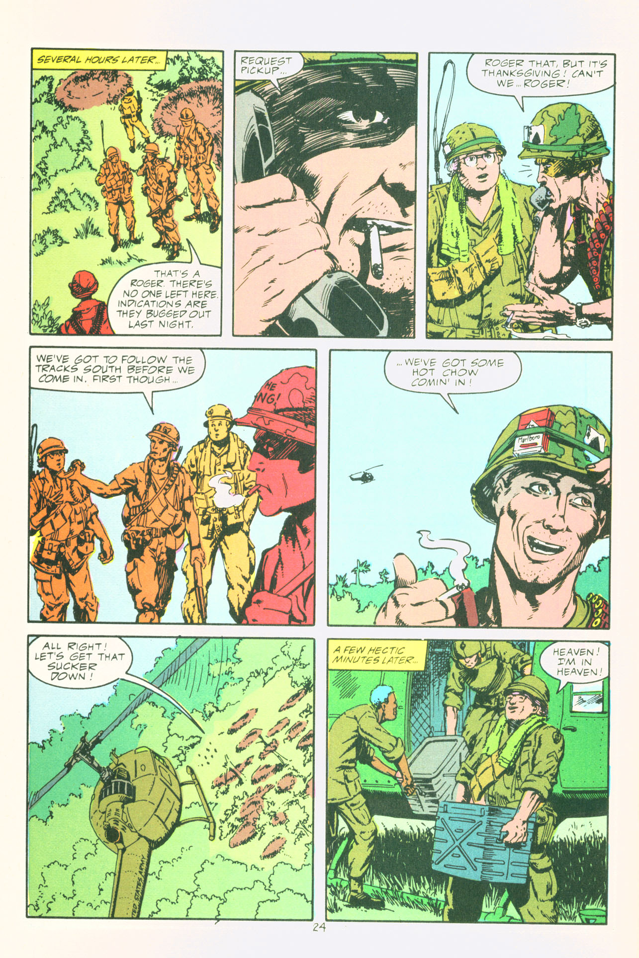 Read online The 'Nam comic -  Issue #22 - 19